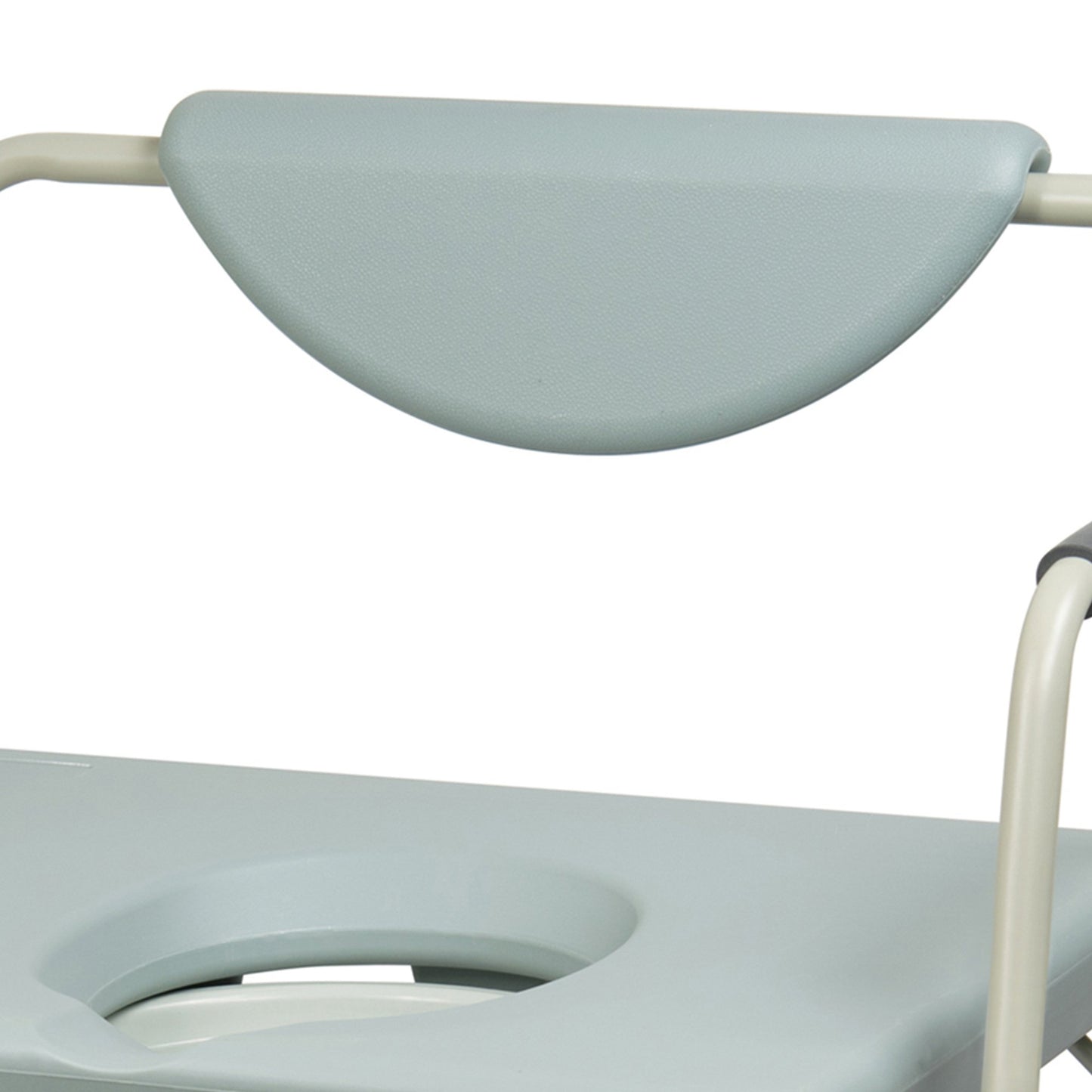 COMMODE, NON-FOLDING HD W/DRP ARM 1000LBS