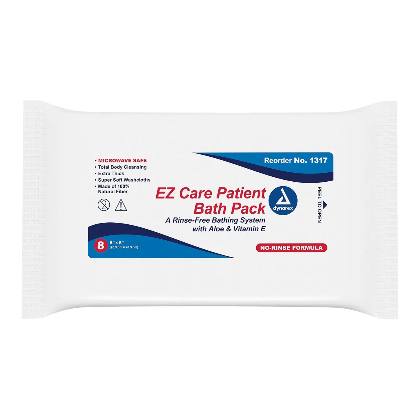BATH PACK, EZ CARE 8"X8" (8/PK24PK/CS)
