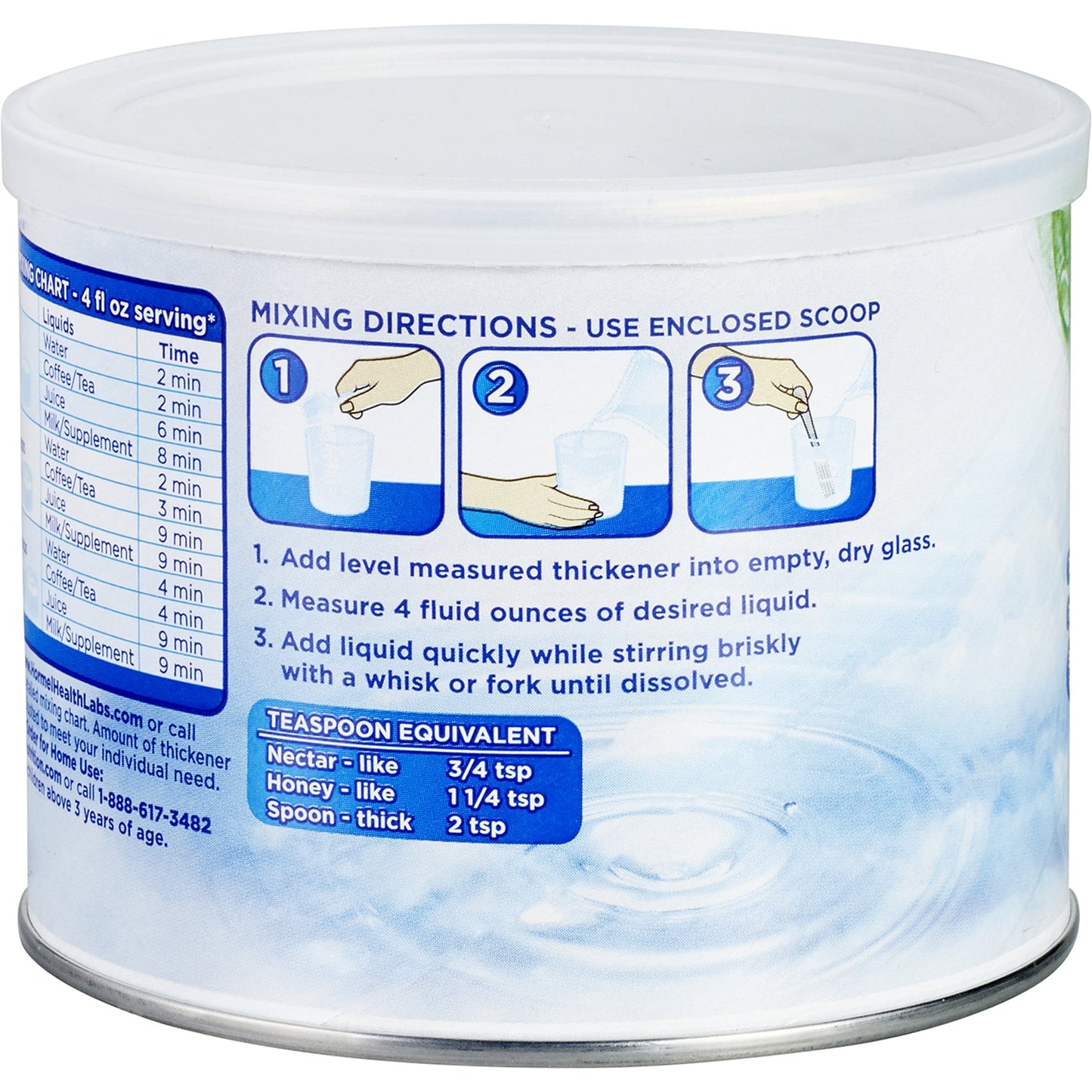 THICK-N-EASY, CLEAR THICKENER 4.4OZ (4/CS)
