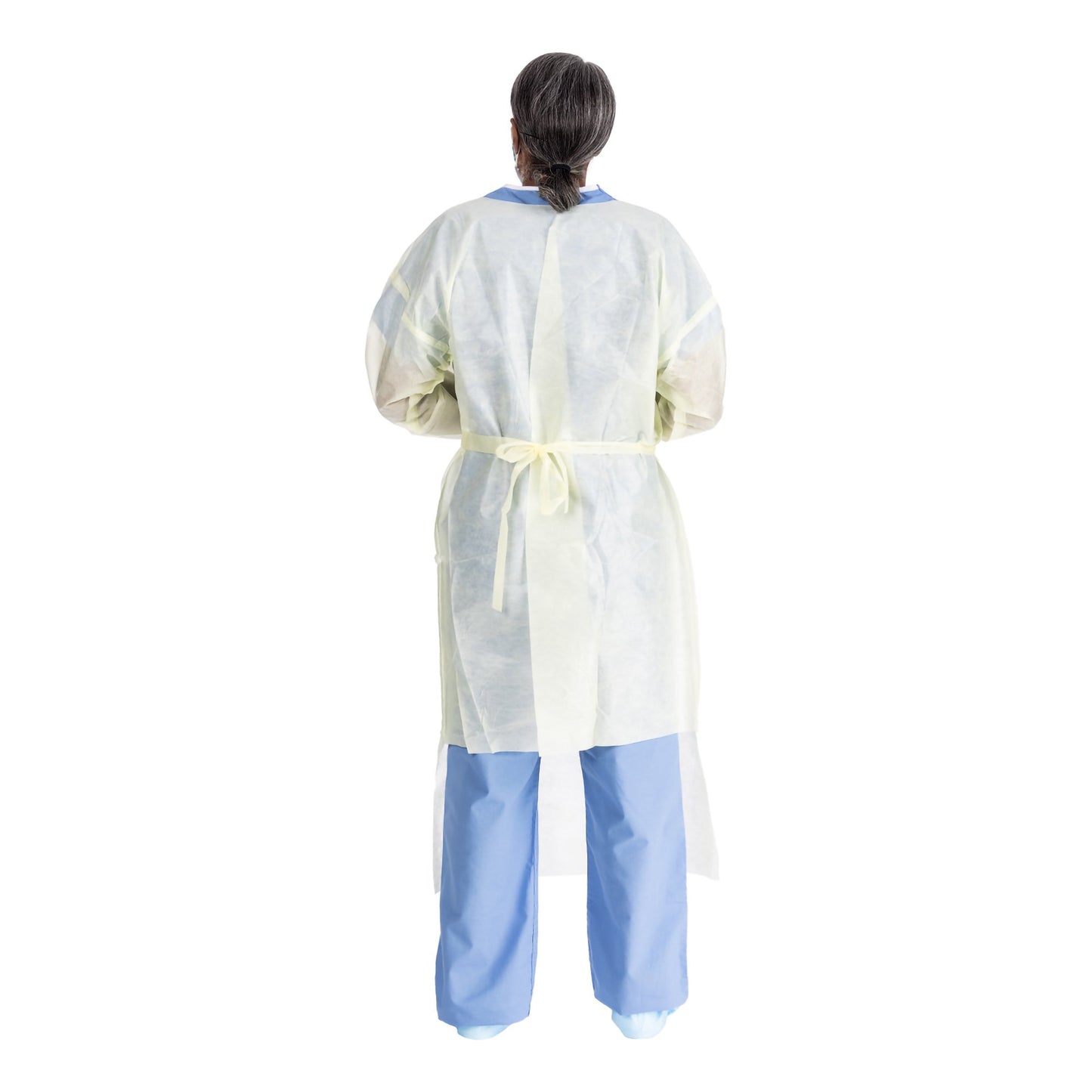 GOWN, ISOLATION AAMI LV2 TRI-LAYER LG YLW LG (10/BG 10BG/CS)