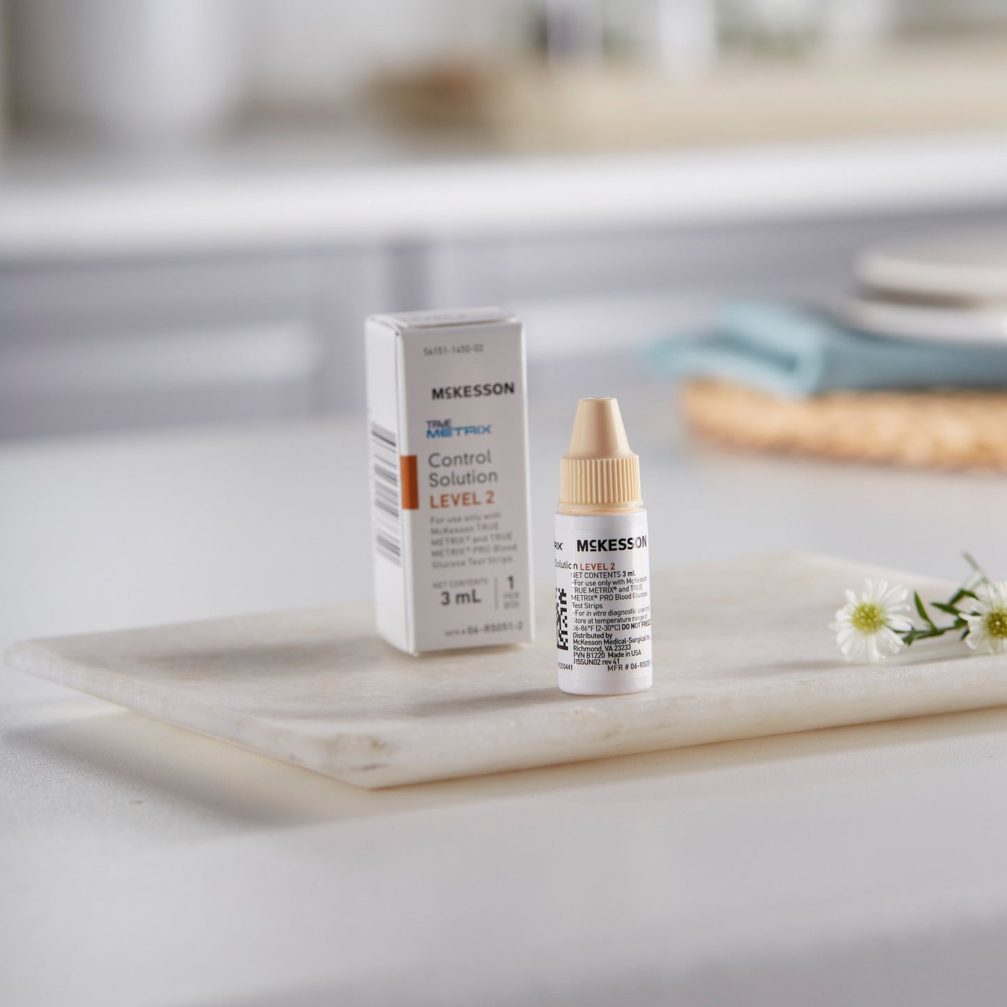 CONTROL, BLD GLUCOSE LEVEL 2 TRUE METRIX (1/BX 24BX/CS)