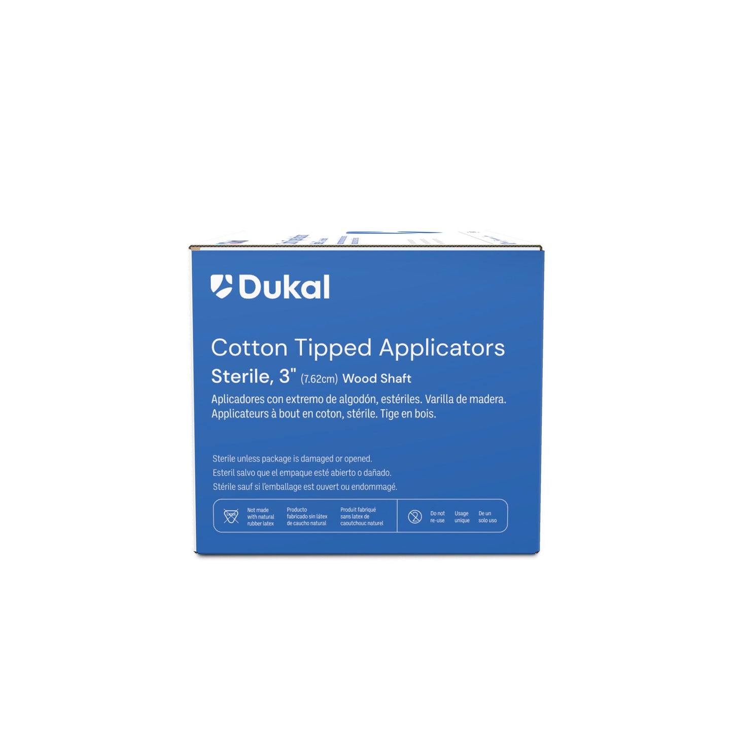 APPLICATOR, COTTON TIPPED ST 3" (2/PK100PK/BX10BX/CS)
