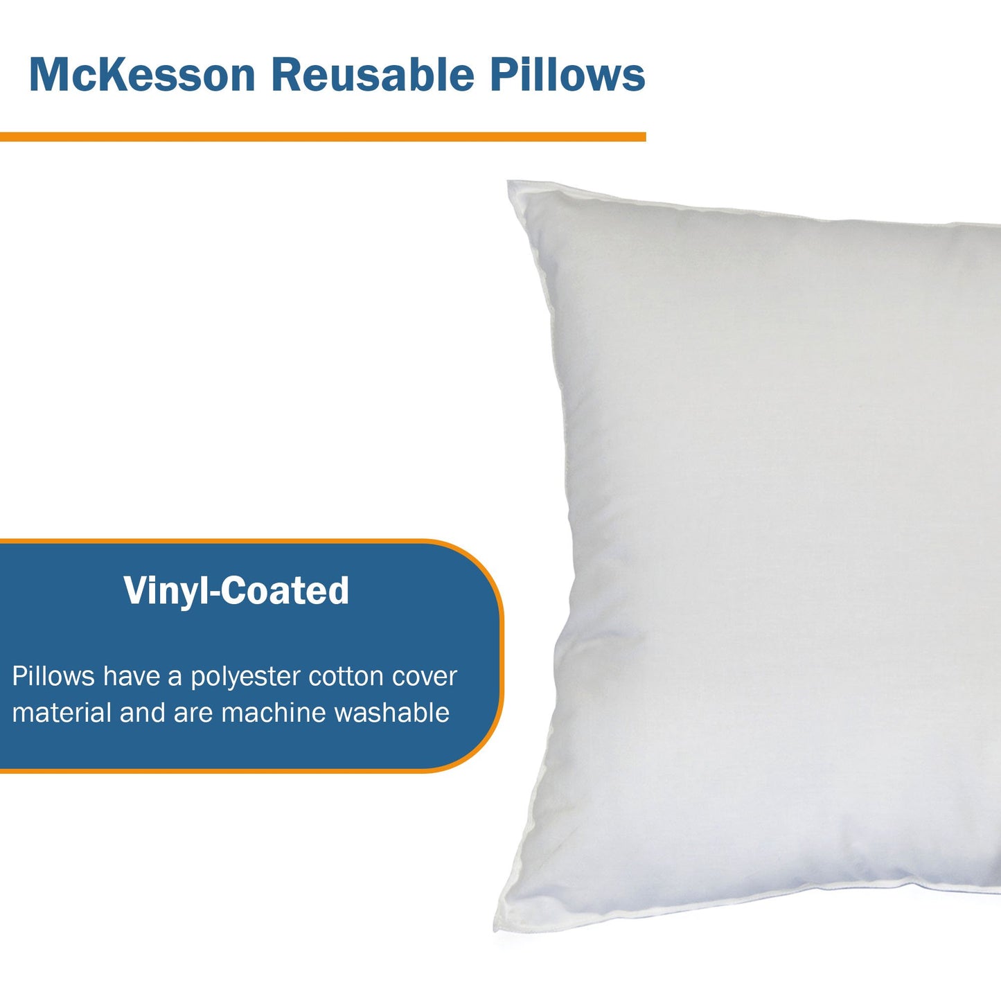 PILLOW, POLY CTN XFULL LOFT WHT 21X27" (12/CS)