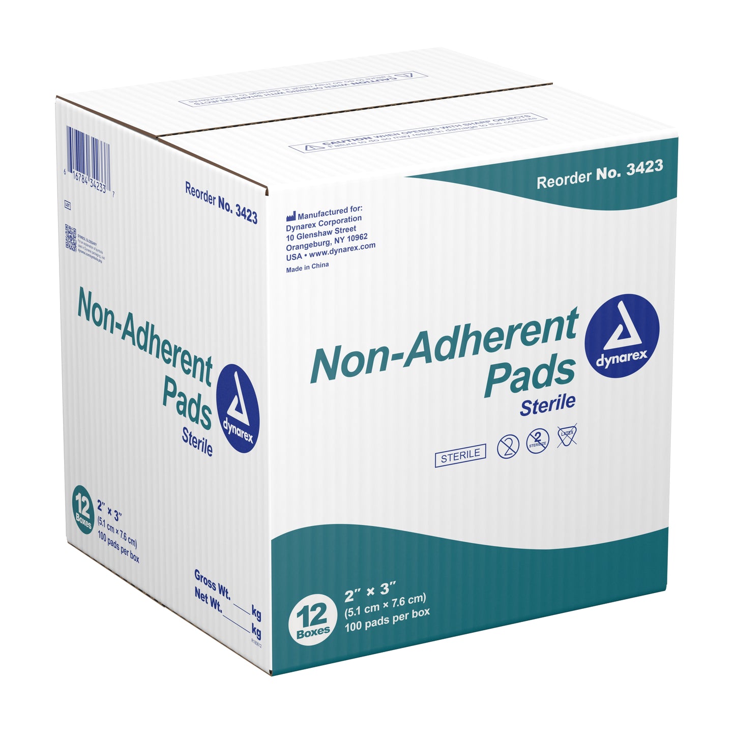 PADS NON/ADHERANT STER 2X3 D928