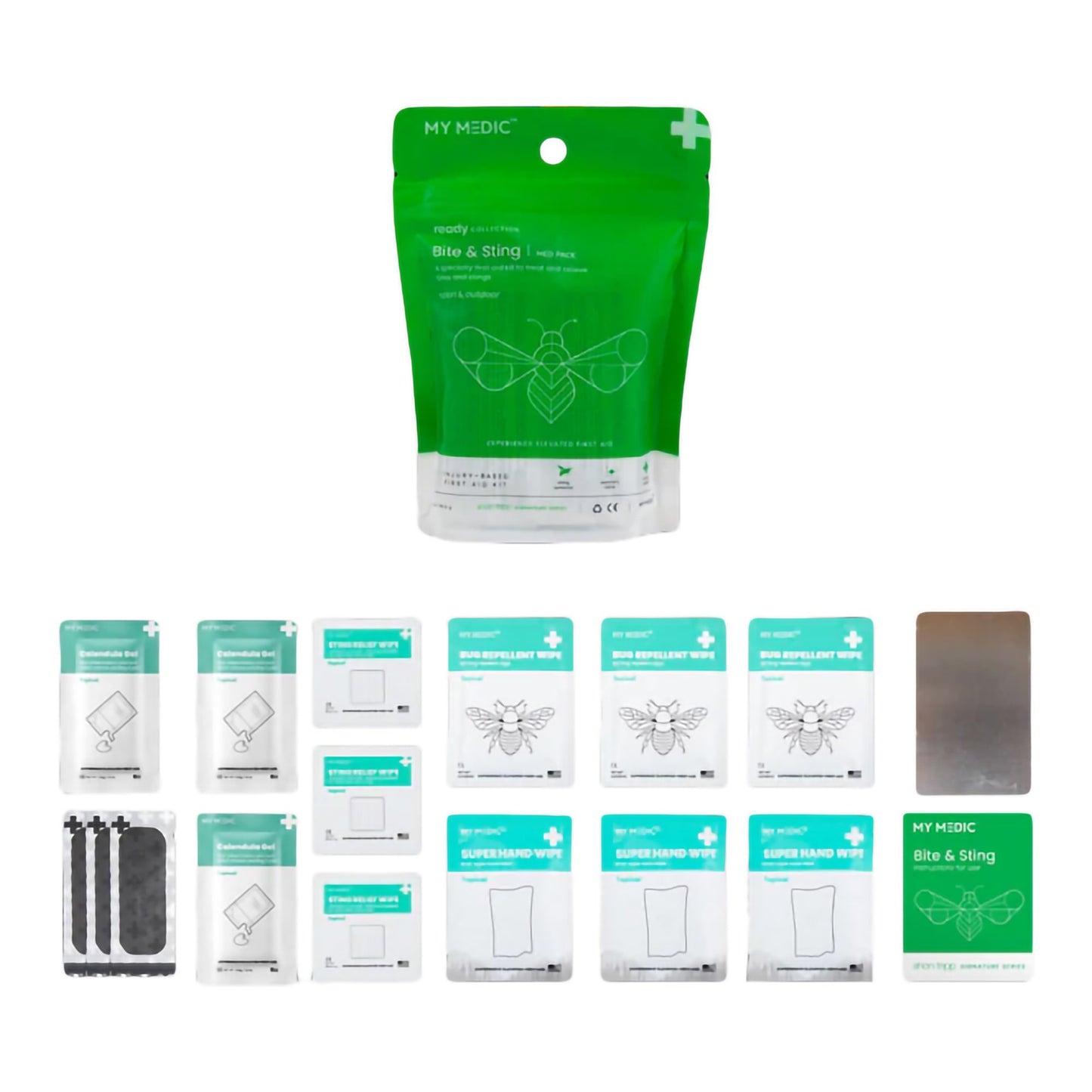 FIRST AID KIT, MEDICAL PACK F/BITE & STING