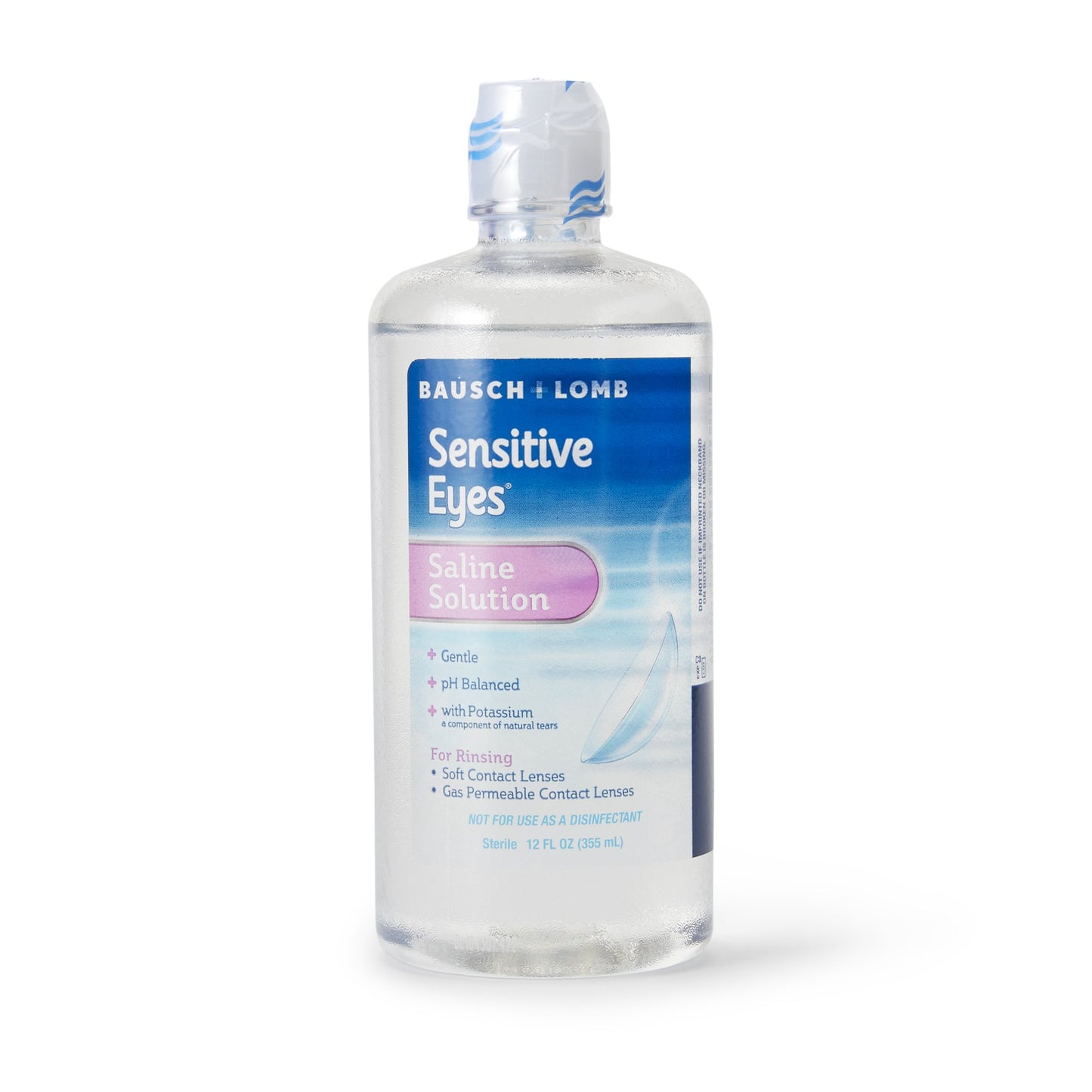 B&L SALINE, SOL SENS EYE+ 12OZ