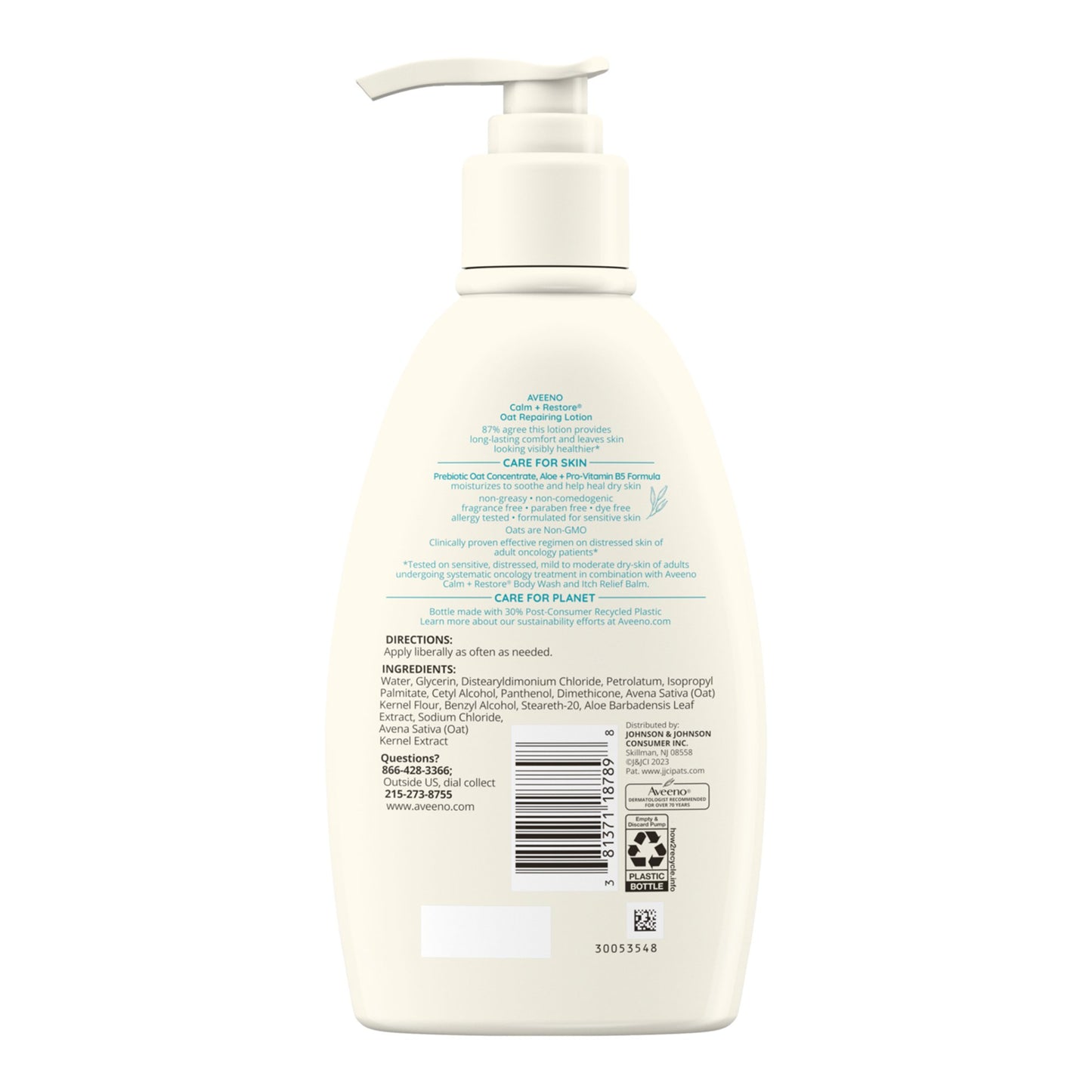 AVEENO, LOTION RESTORATIVE SKIN THERAPY 12OZ
