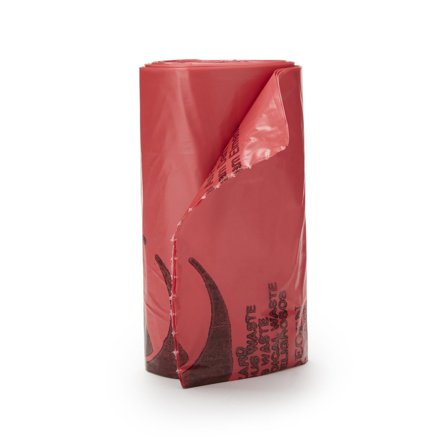 BAG, BIOHAZ SL RED STAR 24X24 1.25MIL (250/CS)