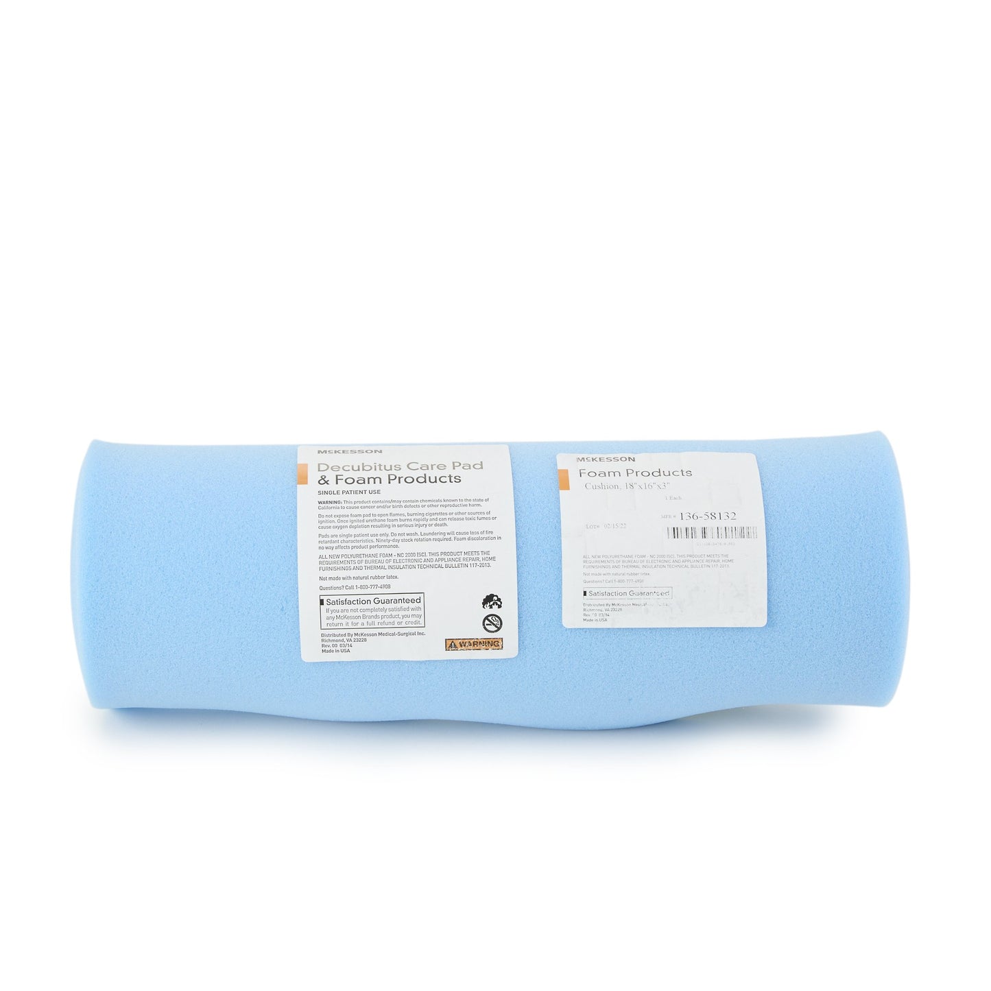 CUSHION, WHEELCHAIR 18X16X3" (18/CS)