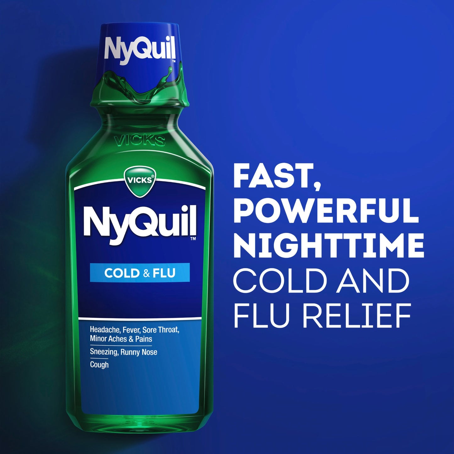 NYQUIL, LIQ VICKS COLD & FLU 12OZ