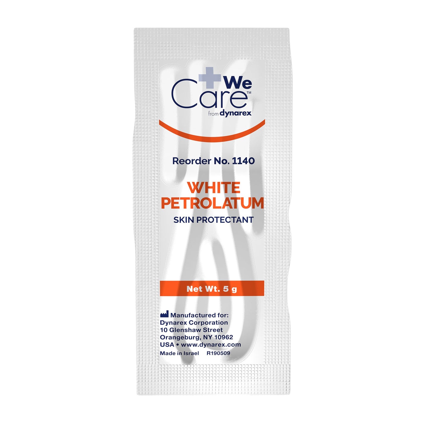 PETROLATUM JELLY, WHT 5GM (144/BX 6BX/CS)