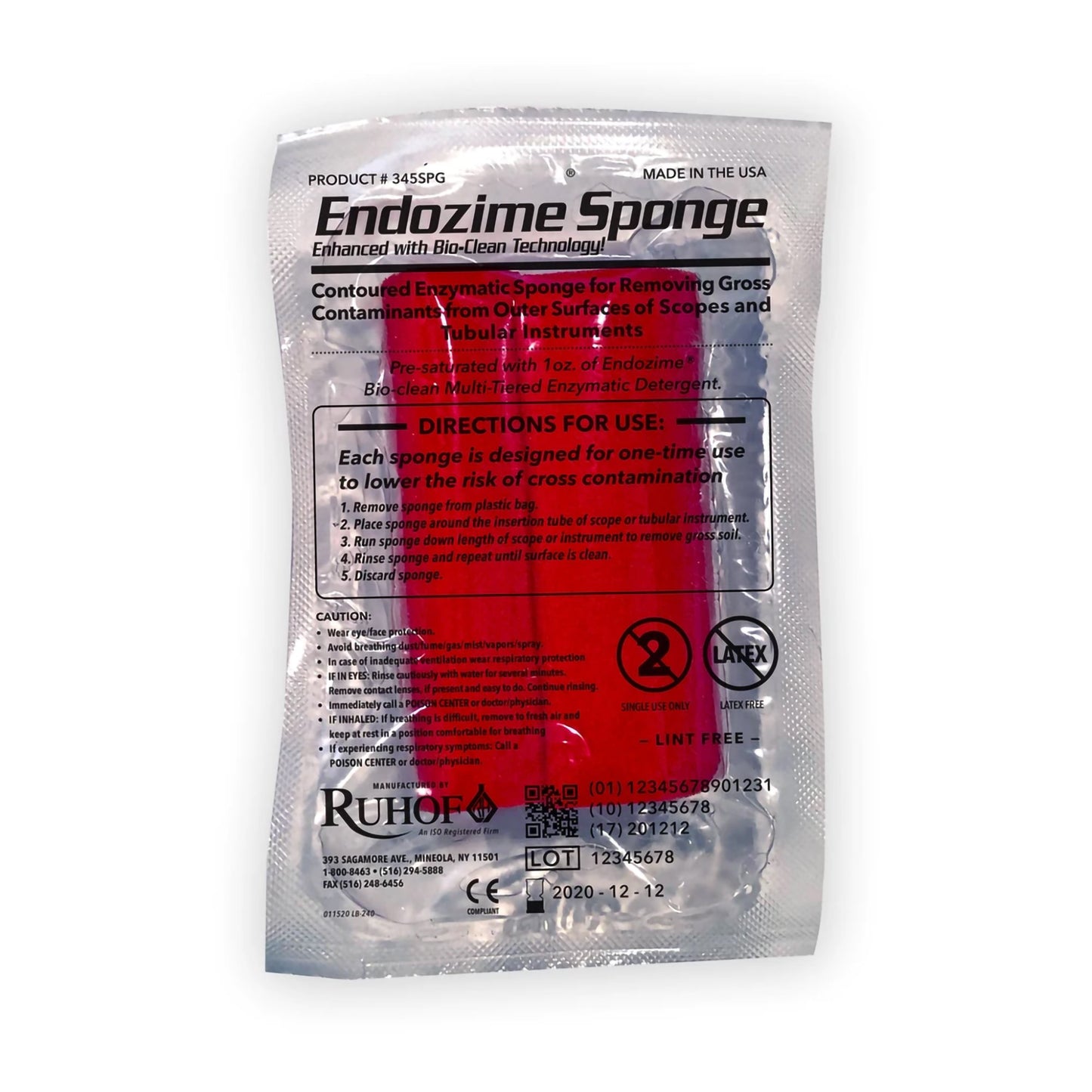 SPONGE, ENZYME (100/CS)
