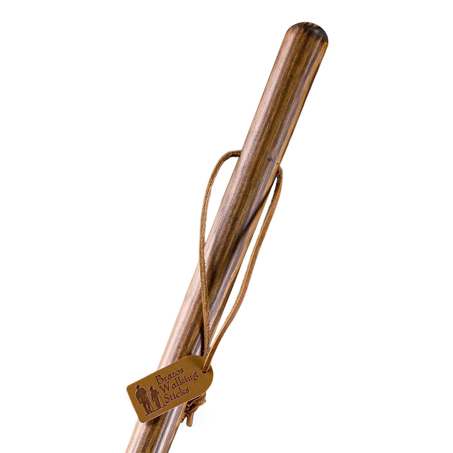 STICK, WALKING WOOD PINE BRAZOS FREE FORM BRN 55"