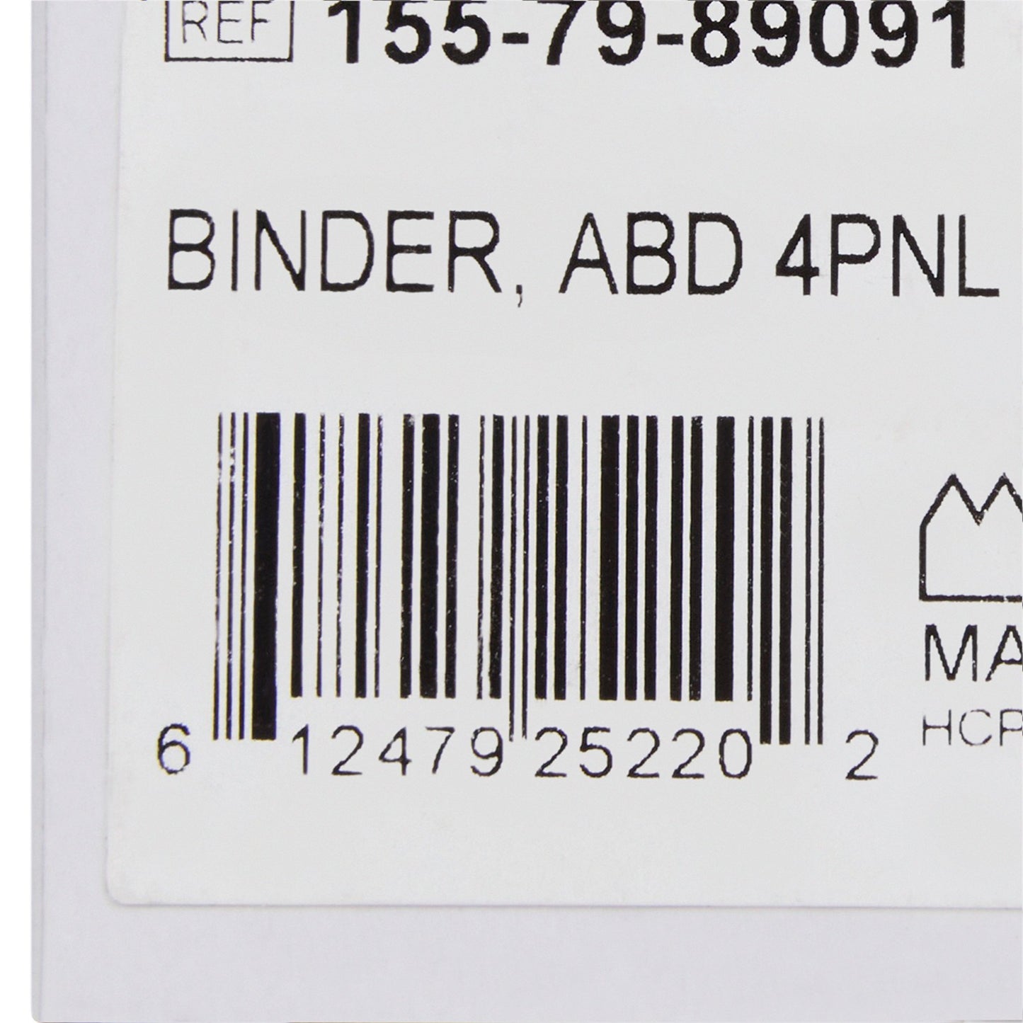 ABDOMINAL BINDER, 4PNL UNSX 12" 45-62"