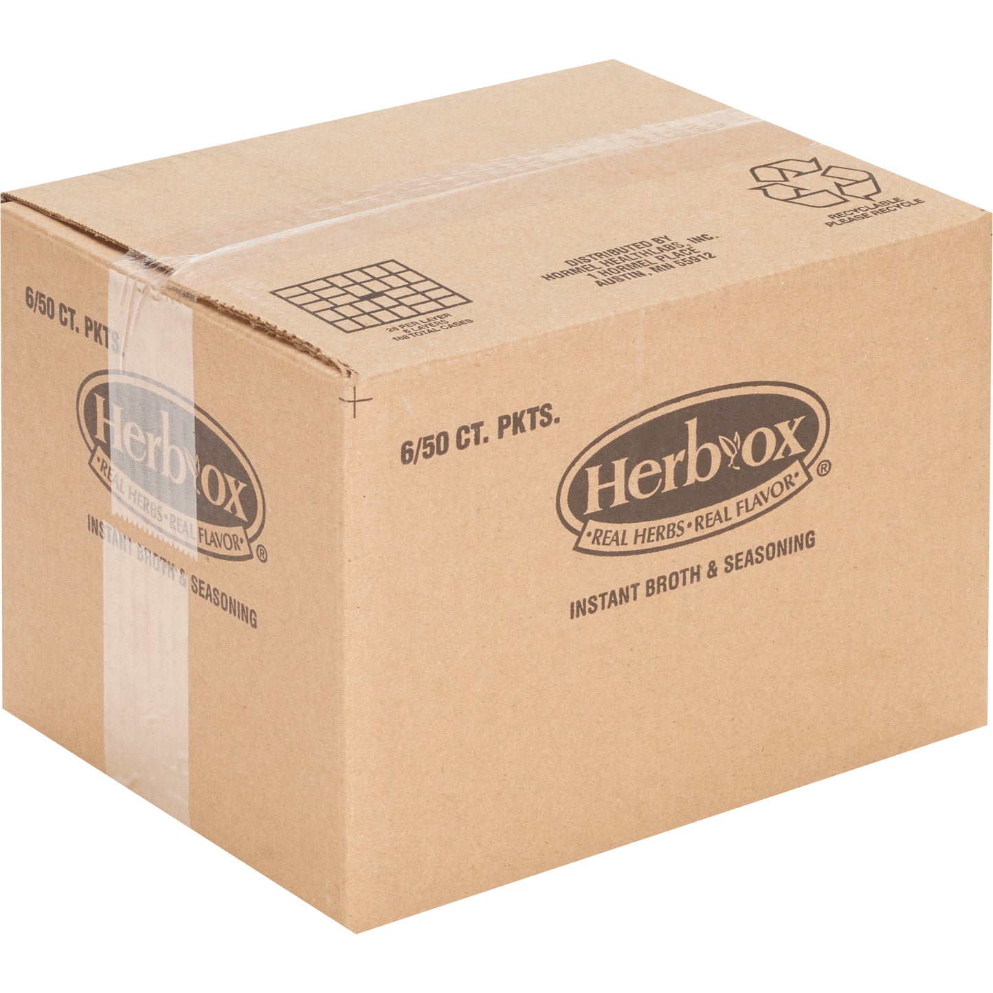 BROTH, CHICKEN BOUILLON GLUTENFREE HERBOX (50/BX 6BX/CS)