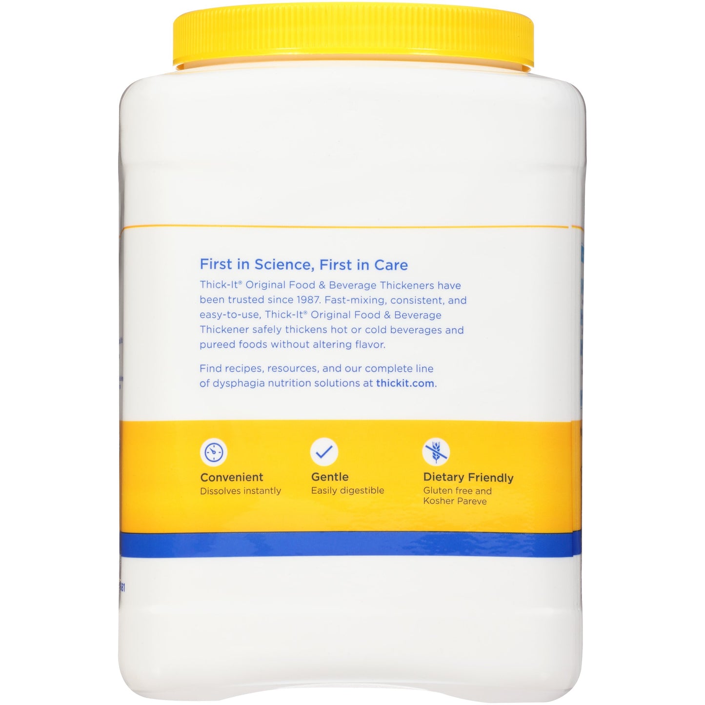 THICK IT, INSTANT FOOD THICKENER 36OZ (6/CS)