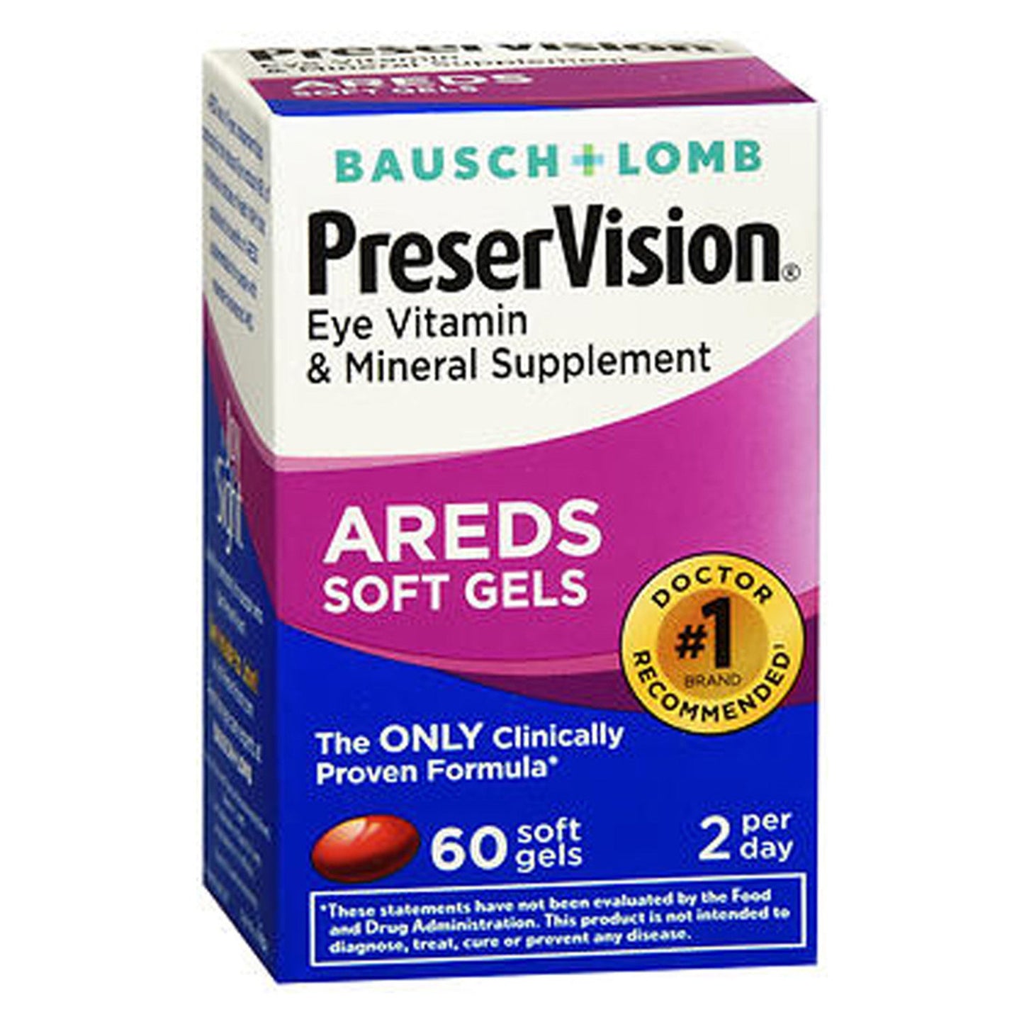 PRESER VISION, SGEL AREDS (60/BX)