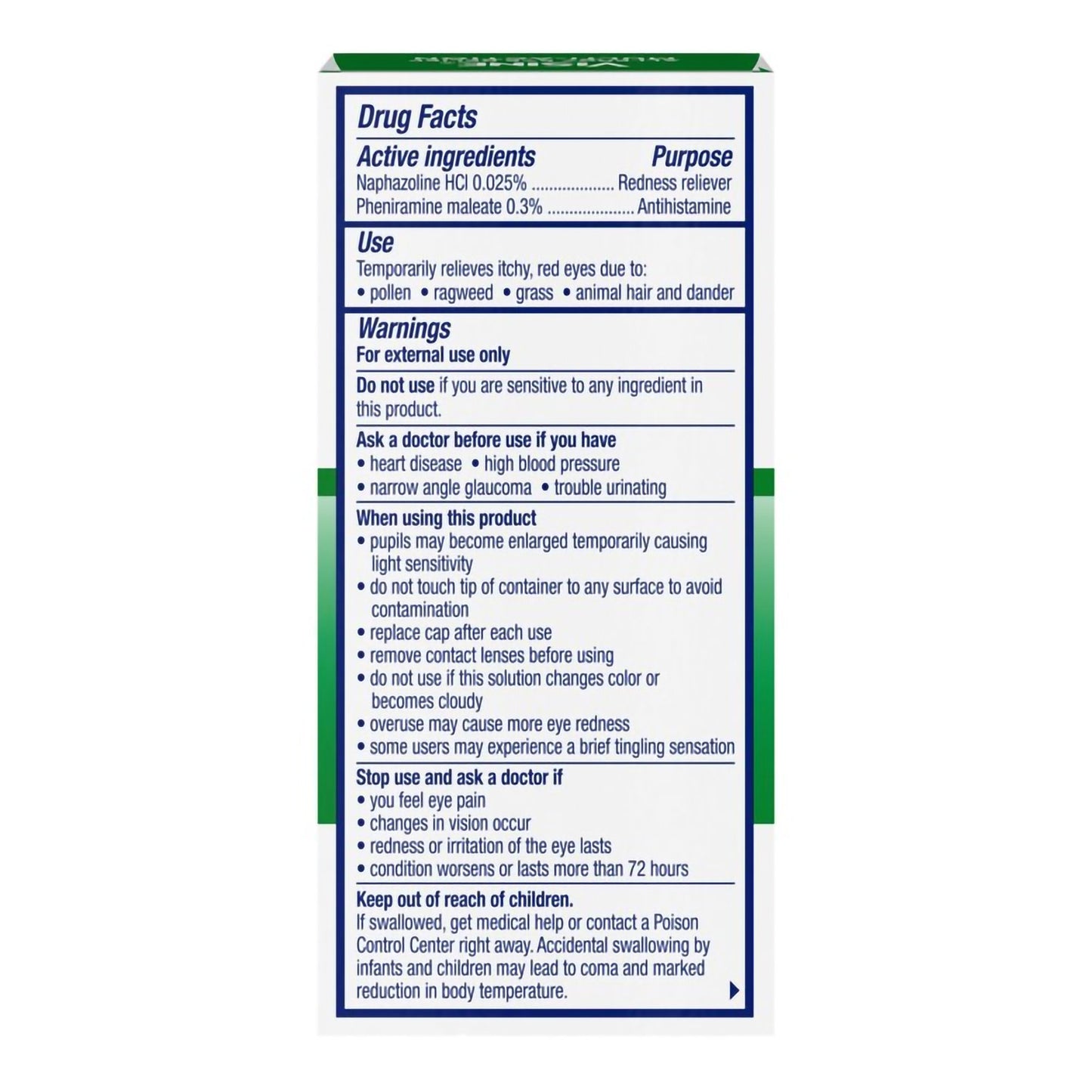 VISINE, DRP ALLERGY EYE MULTI-ACTION 0.5OZ