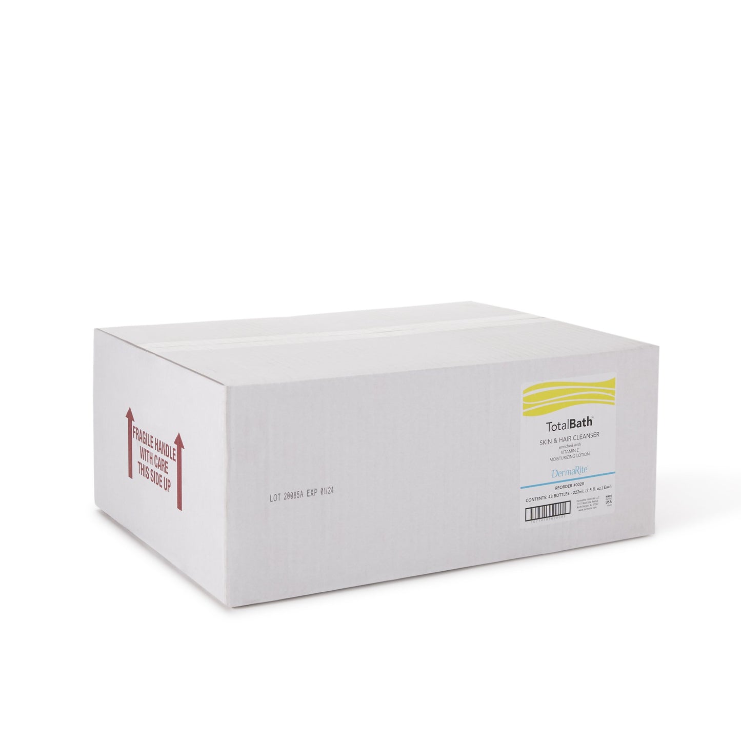 TOTAL BATH, SQUEEZE BTL 7.5OZ (48/CS)