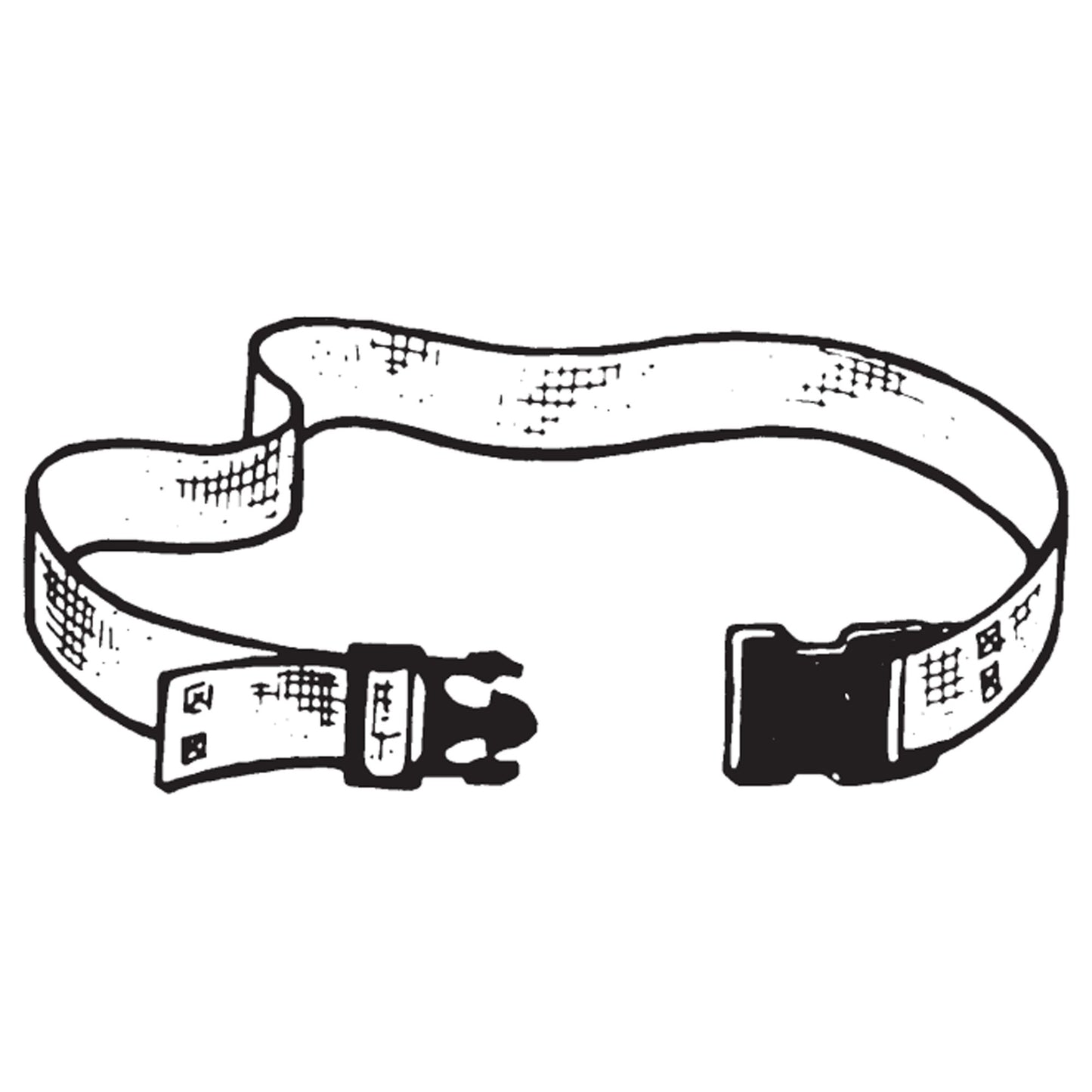BELT, GAIT W/PLAS BUCKLE 5095