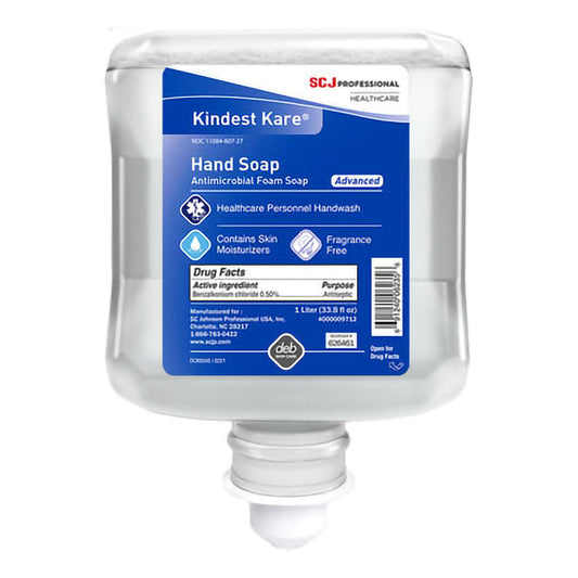 HANDWASH, KINDEST KARE ADVANCED FOAMING 1L (6/CS)