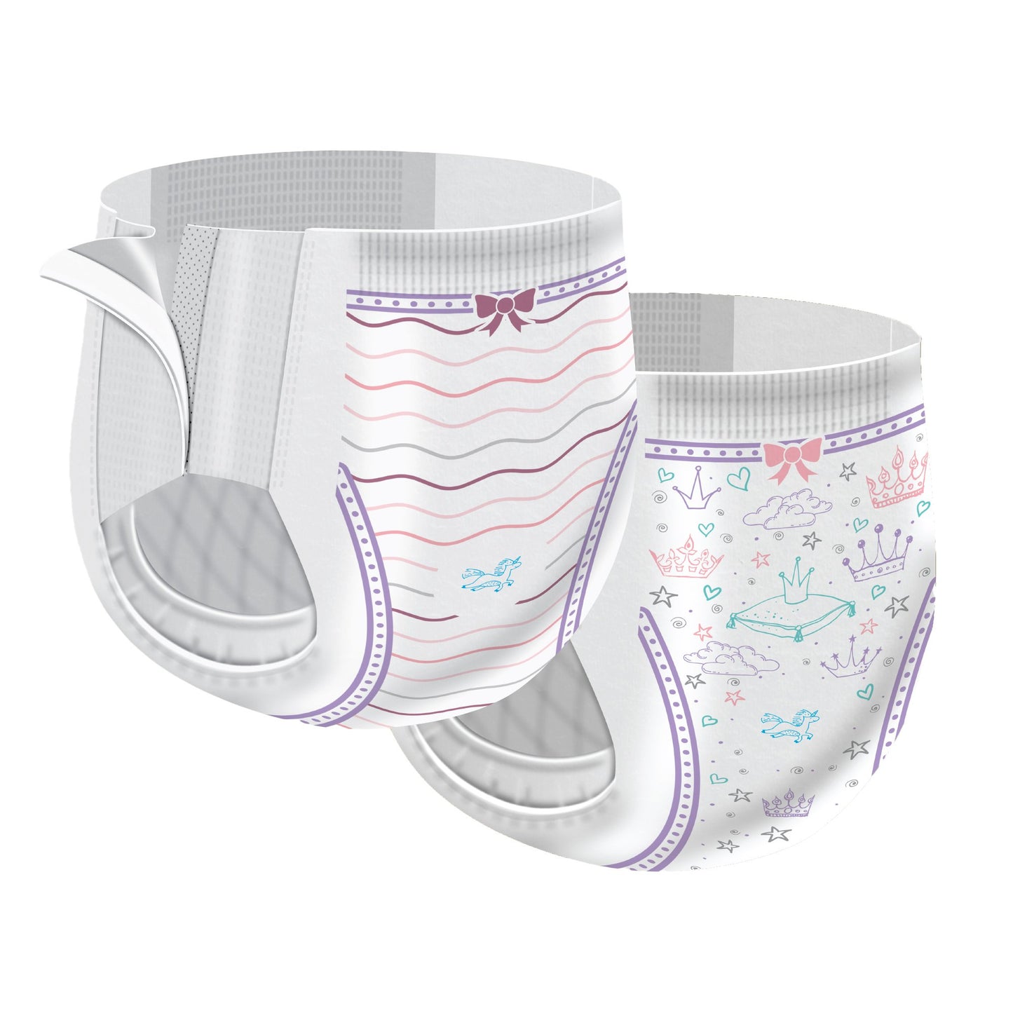 PANTS, TRAINING CUTIE GIRLS 3T-4T (23/BG 4BG/CS)