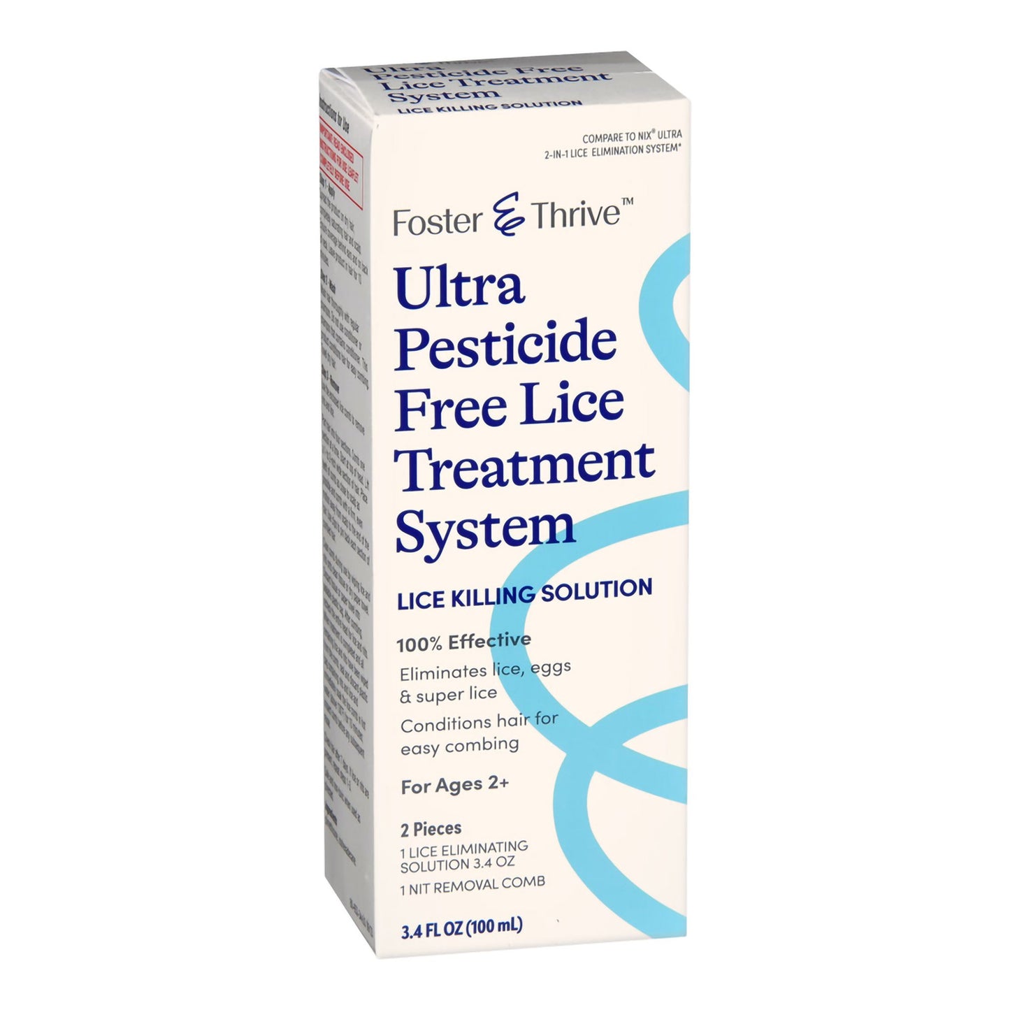 LICE TREATMENT, LIQ FT CRM RINSE1% 3.4OZ
