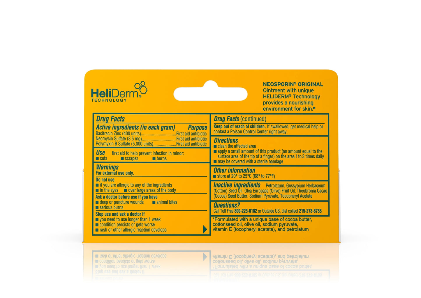 NEOSPORIN, OINT .5OZ (6TU/PK 12PK/CS) J&JOTC