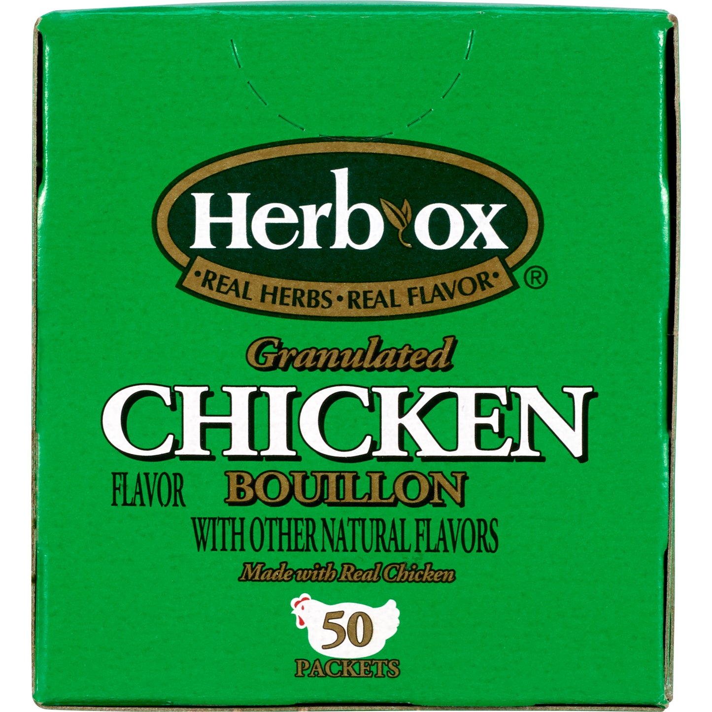 BROTH, CHICKEN BOUILLON GLUTENFREE HERBOX (50/BX 6BX/CS)