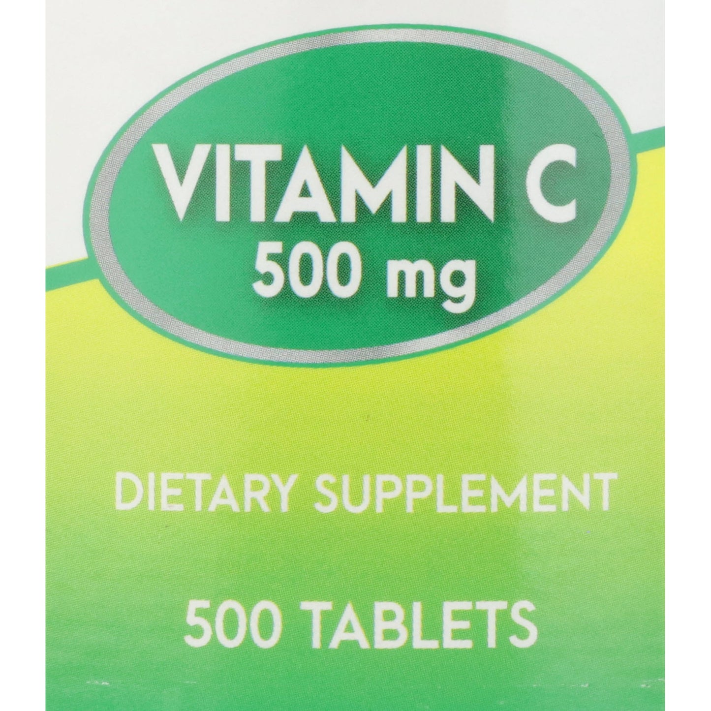 VITAMIN C, TAB 500MG (500/BT 12BT/CS)
