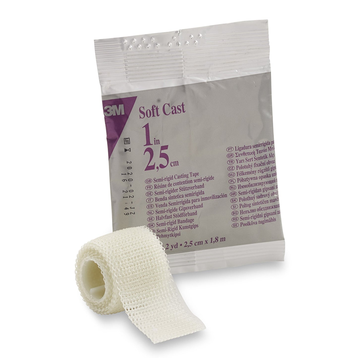 TAPE, CAST SCOTCHCAST SOFT 1"X2YDS WHT (10RL/BX) 3MORTH