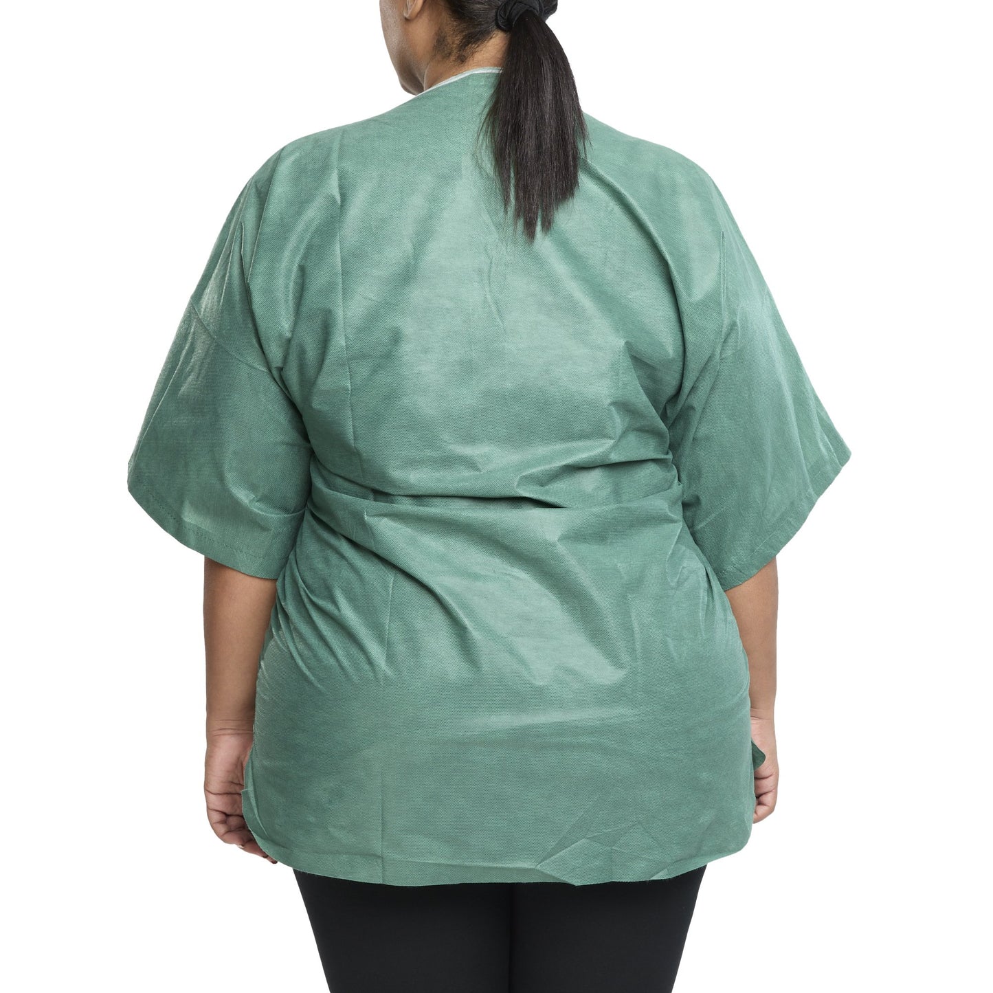 SHIRT SCRUB GRN XXL 30/CS NONWOVEN 52-54"