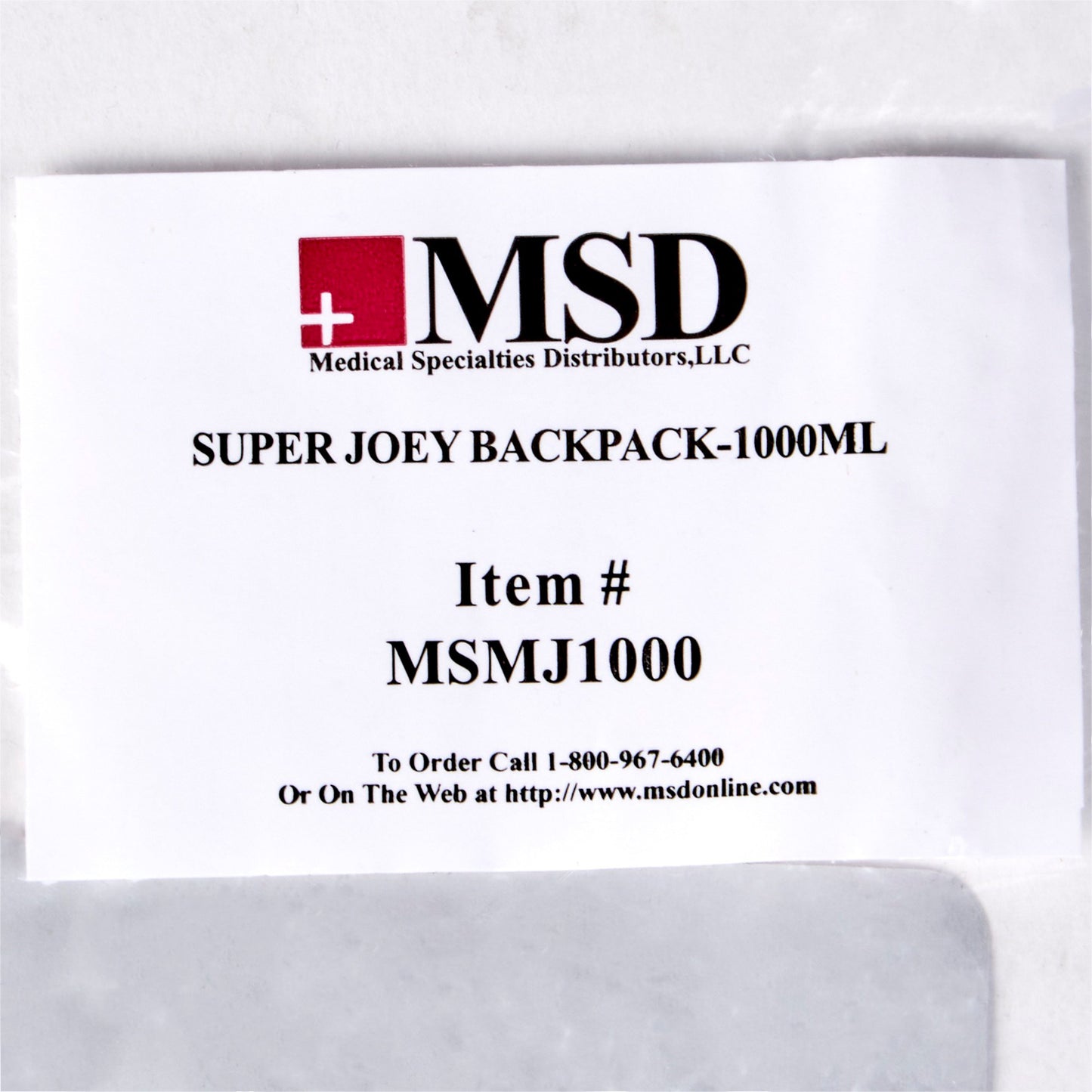BACKPACK, PUMP MEDSTREAM 1000ML F/KANGAROO JOEY ENTERNAL