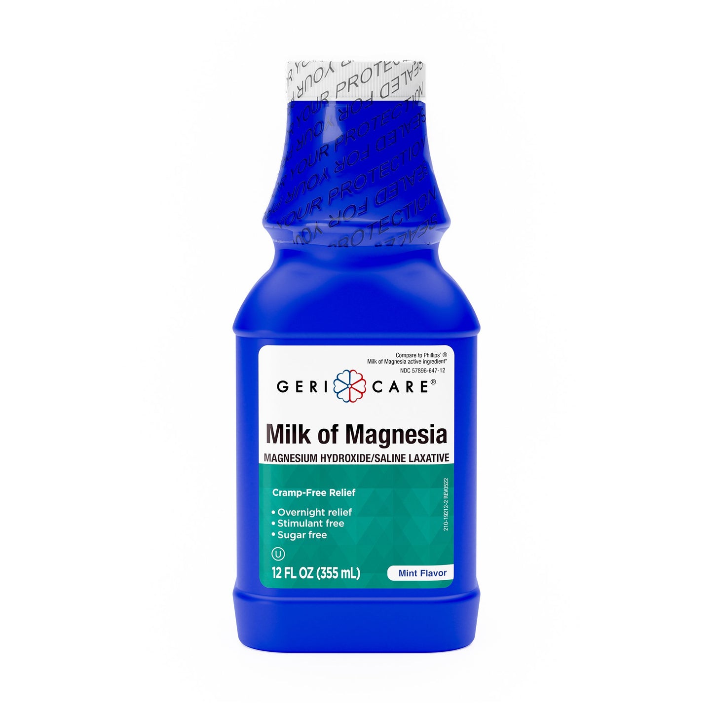 MILK OF MAGNESIA, LIQ MINT FLAVOR 12OZ (12/CS)