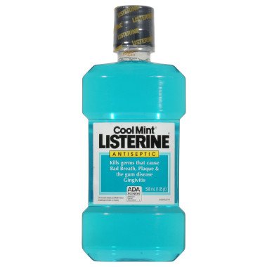 MOUTHWASH, LISTERINE COOL MINT500ML