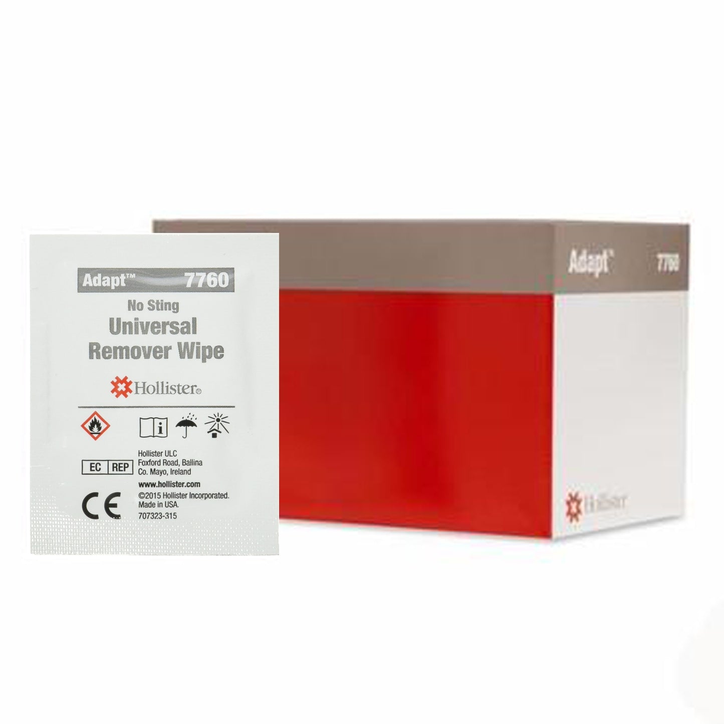 WIPE, ADHSV & BARRIER REMOVER (50/BX)