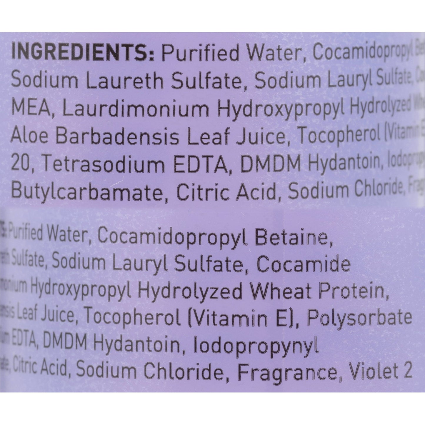 SHAMPOO. HAIR/BODY TEARLESS LAV 8OZ (48/CS)