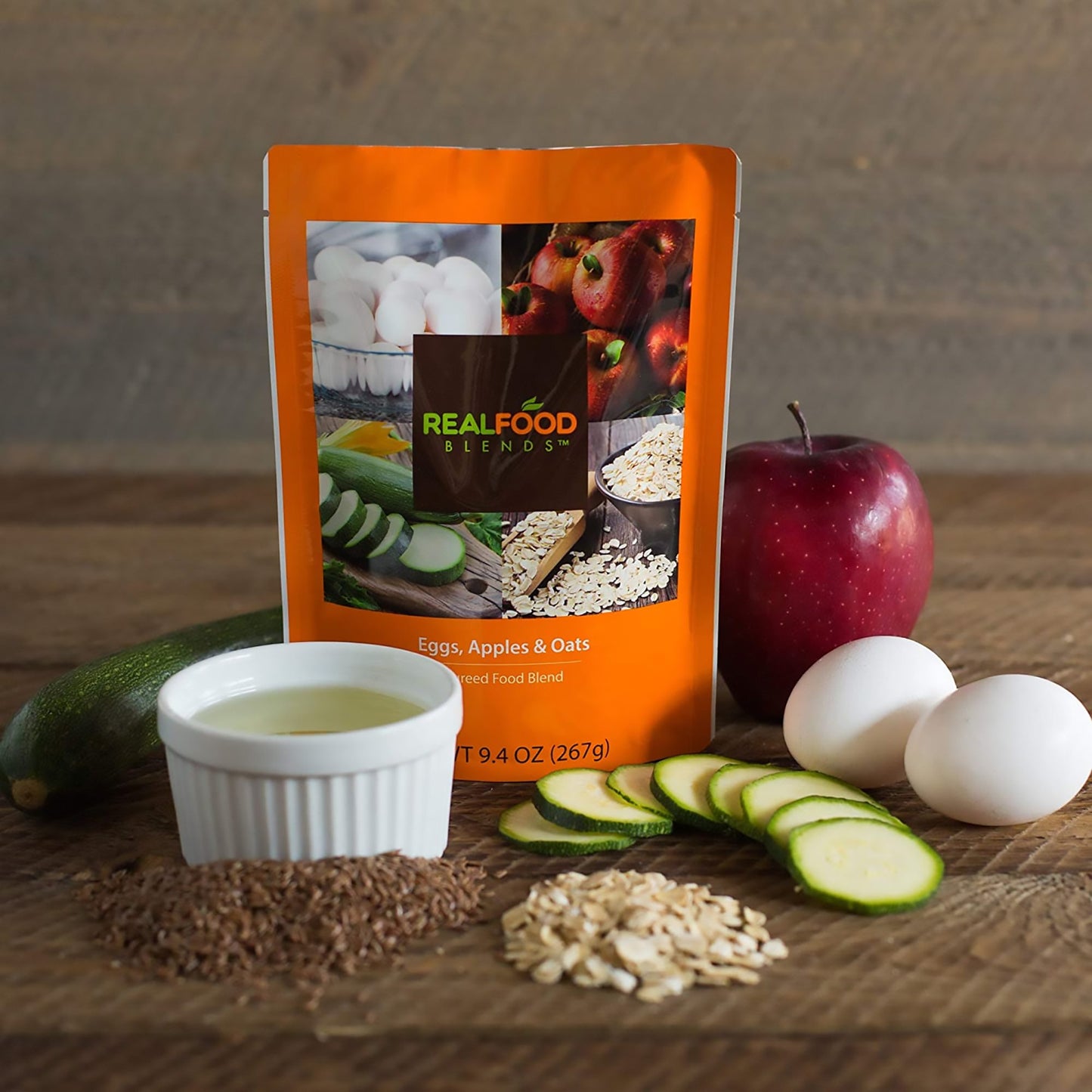 ENTERAL FEEDING, EGGS /APPLES & OATS (12/CS)