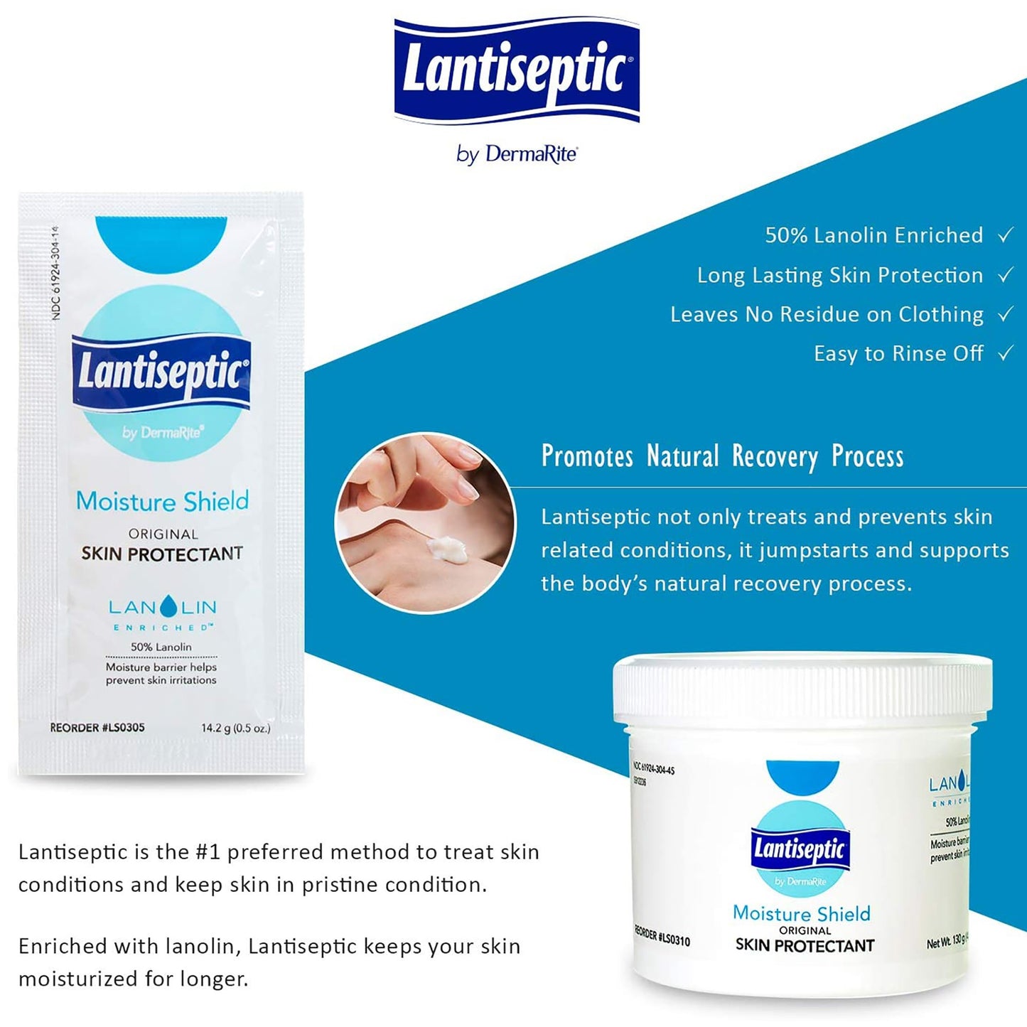 LANTISEPTIC, OINT 5GM PKT (144/PK 2PK/CS)