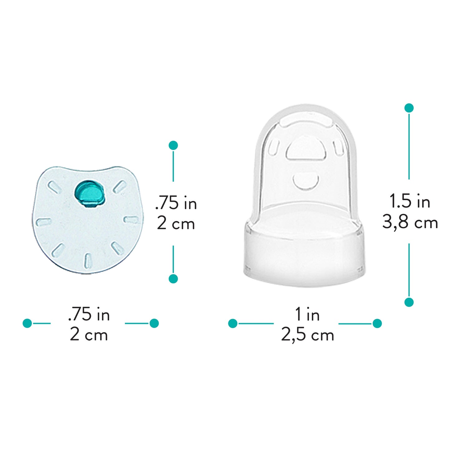 VALVE/MEMBRANE, REPLCMNT F/BREAST PUMP (24/CS)