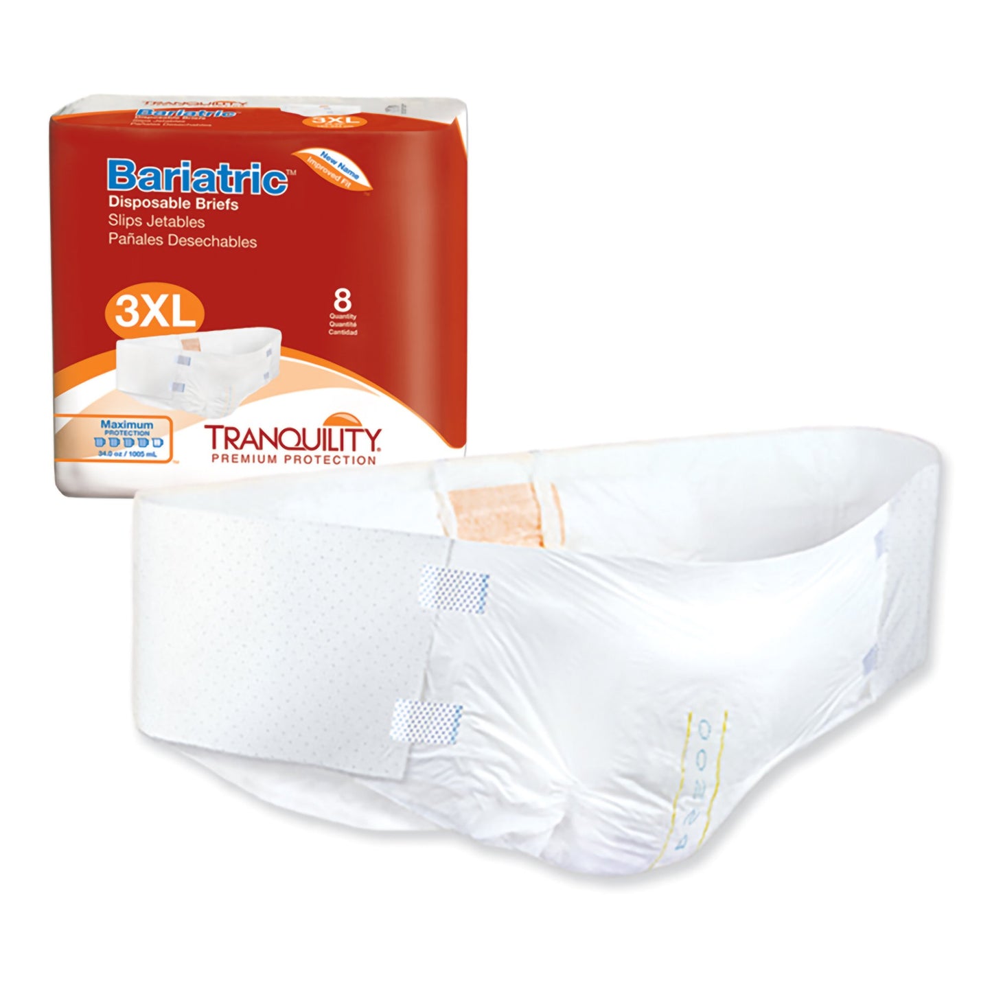 BRIEF, BARIATRIC 64"X84" 3XLG (8/BG 4BG/CS)