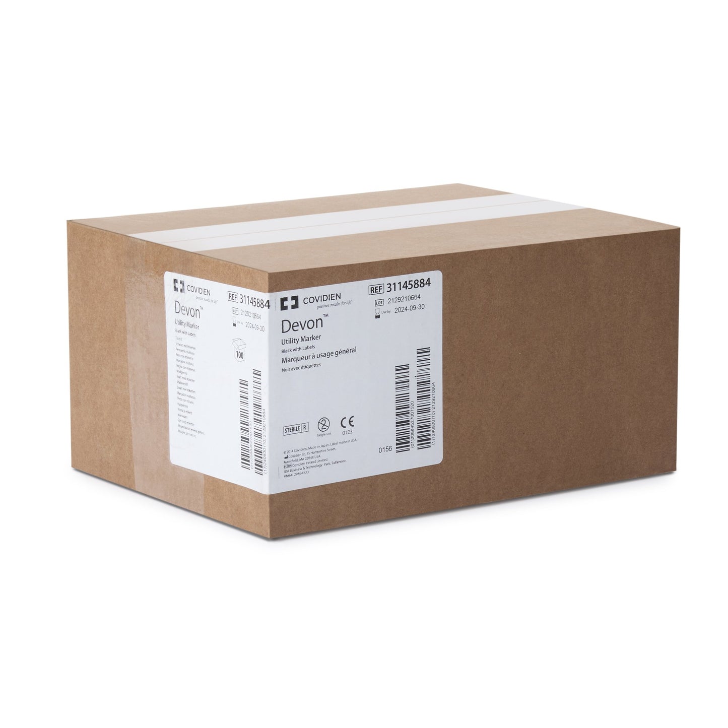 MARKER, UTILITY W/LABELS (25/BX) KENDAL