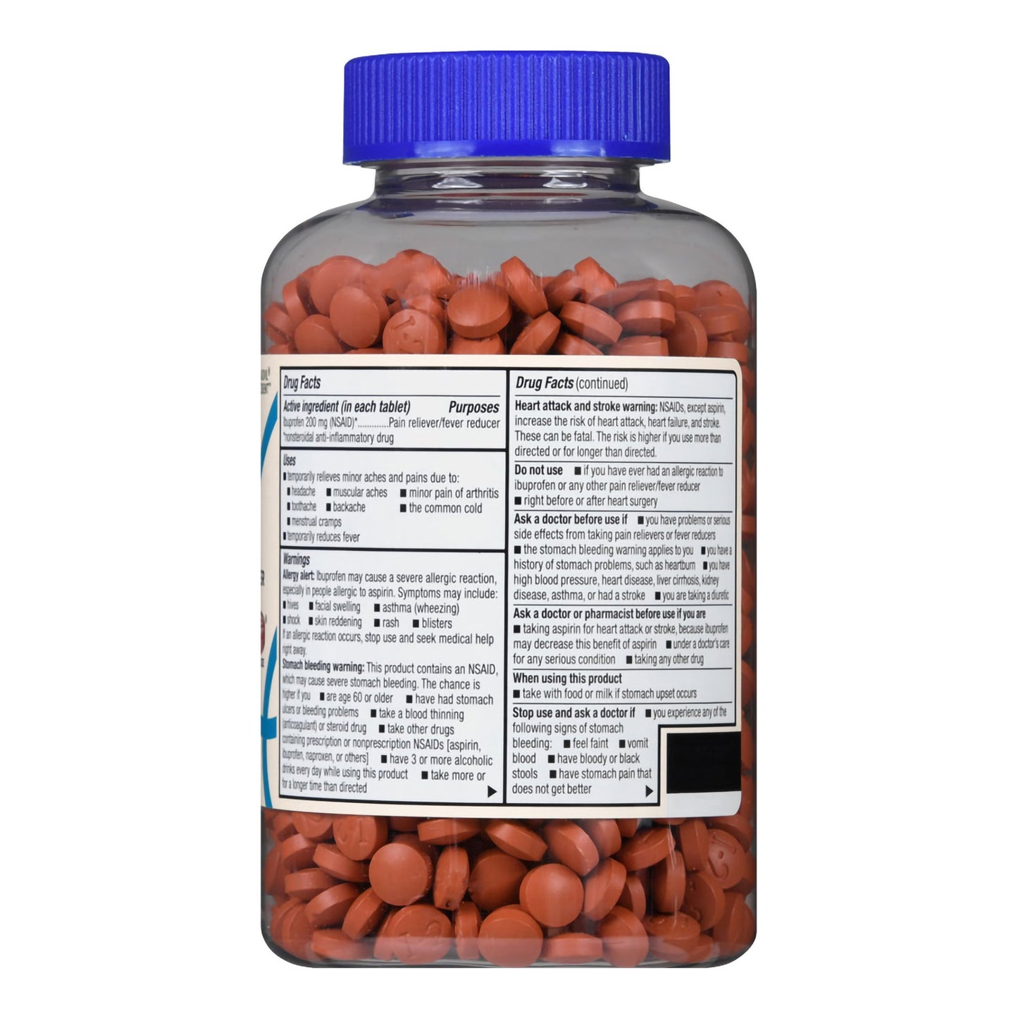 IBUPROFEN, TAB FT SM 200MG (1000/BT)