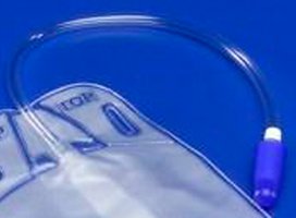 TUBE, URINARY DRN W/CONN (24/CS) KENDAL