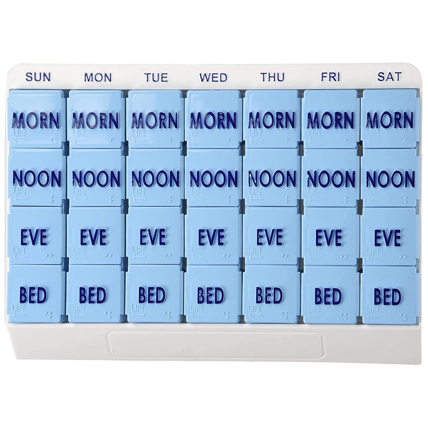 PLANNER, MEDI WEEKLY 28COMPARTMENT (48/CS)