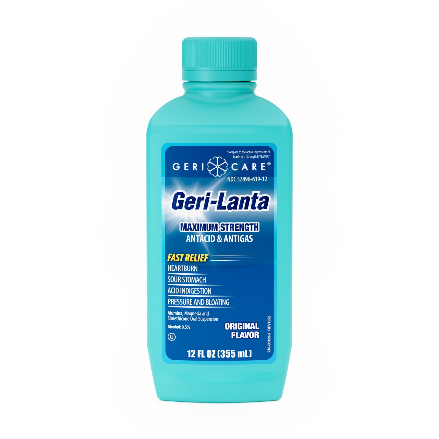 ANTACID, LIQ GERI-LANTA MAX STRENGTH ANTIGAS 12OZ (12BT/CS)
