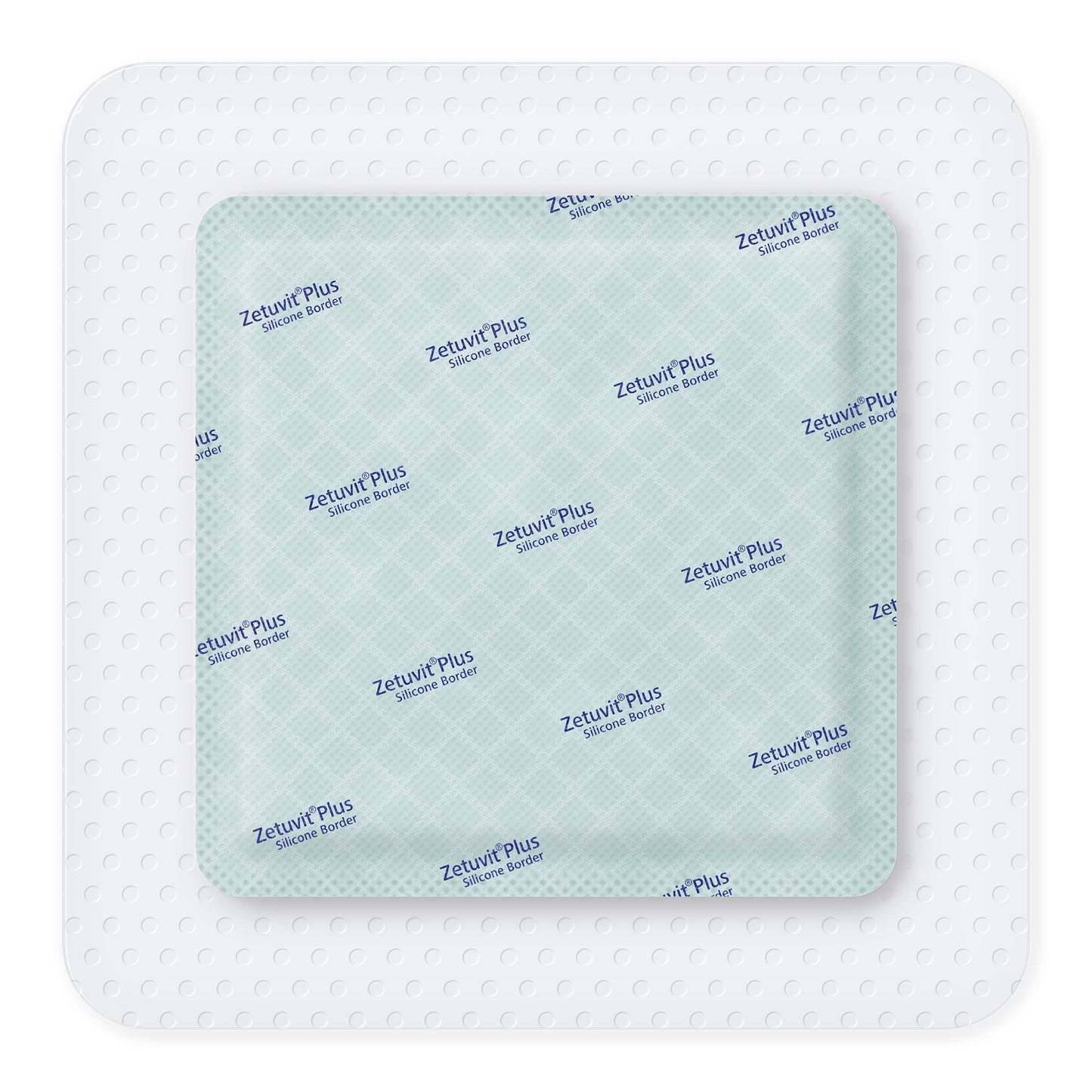 DRESSING, WND SAP BORDER W/SILADH 6"X6" (10/BX)