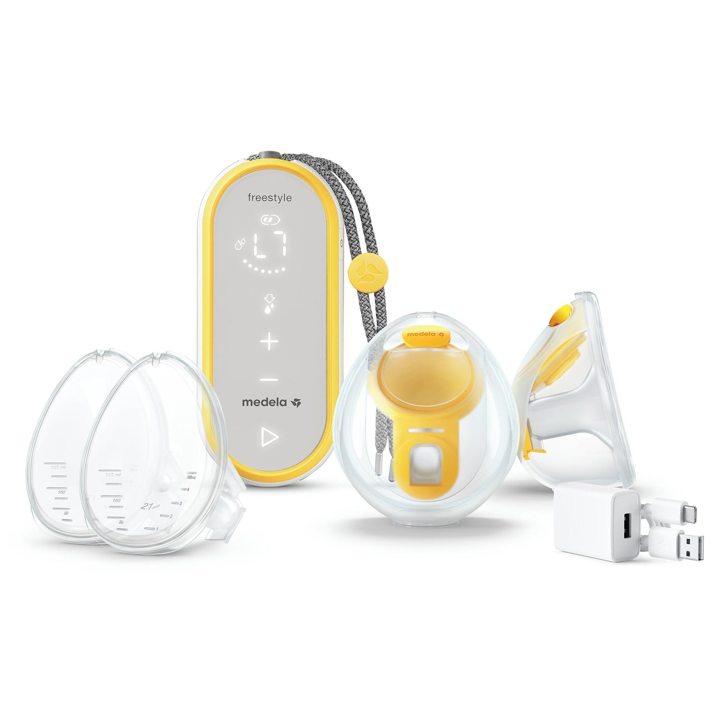 PUMP, BREAST DBL ELEC FREESTYLE HANDS FREE