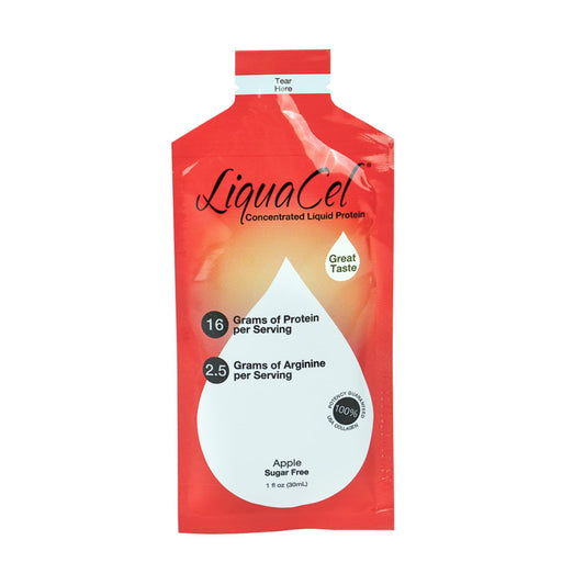 PROTEIN, LIQUACEL APPLE 1OZ PKT (100/CS)