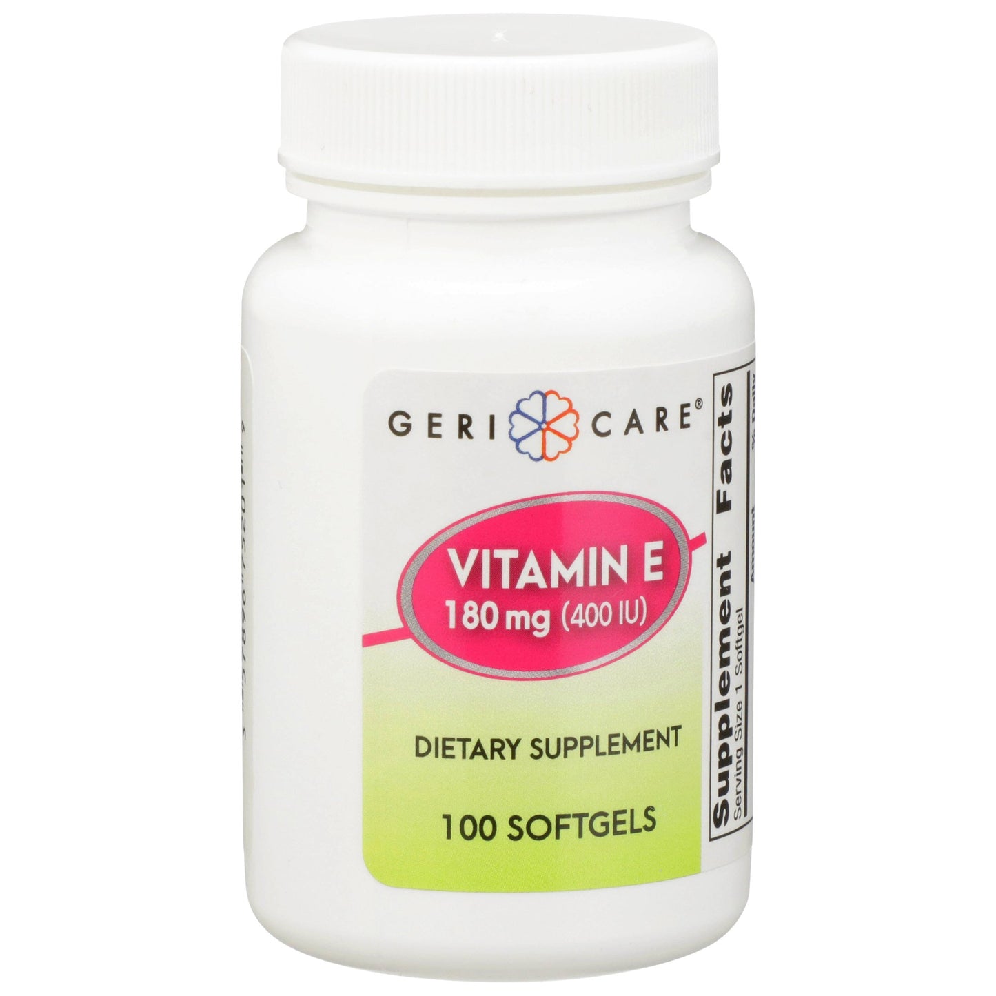 VIT E, SFT GEL 400IU (100/BT 12/CS)
